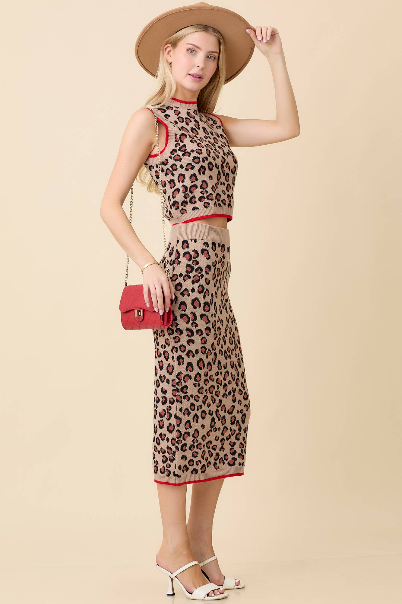 Wild Style Knit Midi Skirt - BFF Here