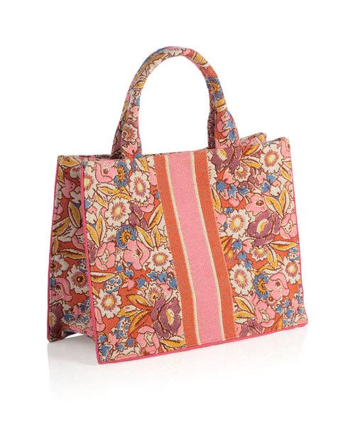 Rosetta Floral Tote - BFF Here