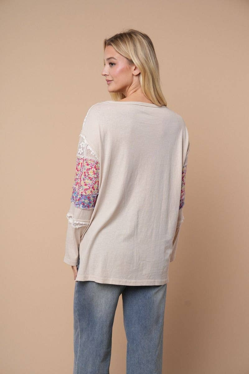 Shining Star Patchwork Top - BFF Here