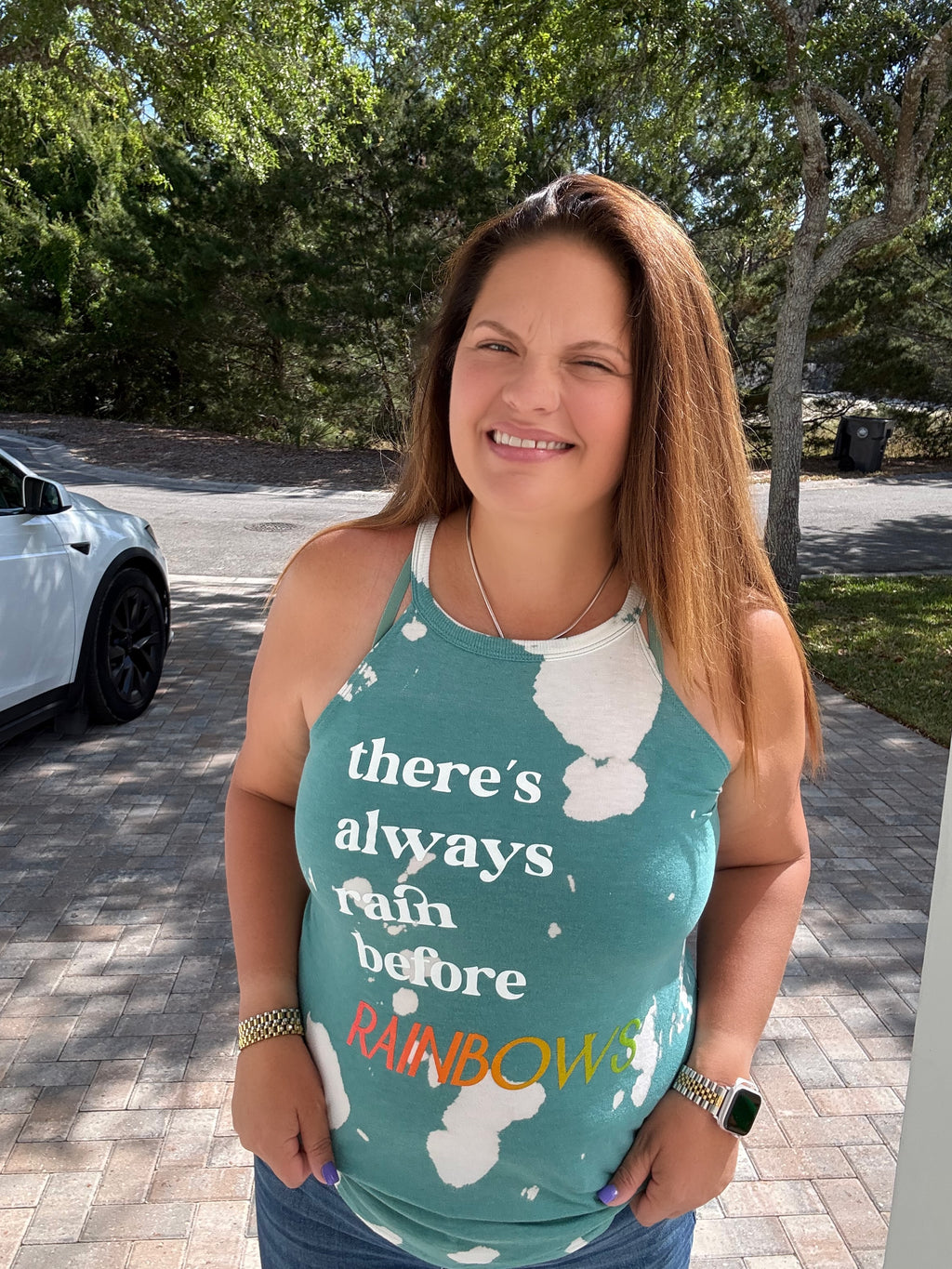 Rainbows Bomba Tank by Southern Bliss (ARRAY) — Ships 2-3 weeks - BFF Here
