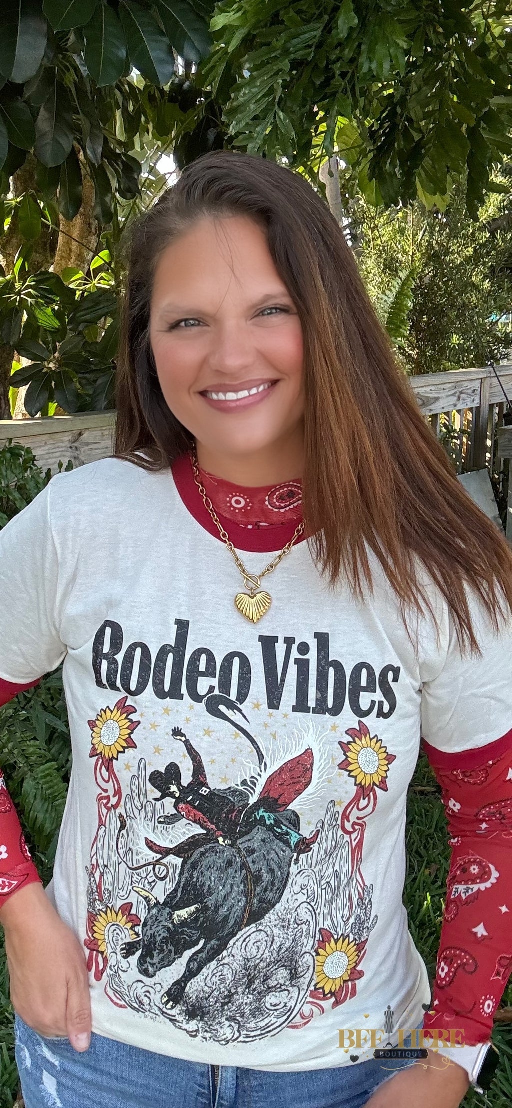 Rodeo Vibes Tee by Sterling Kreek - BFF Here
