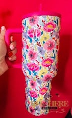 Fields of Floral Tumbler by Jess Lea - BFF Here