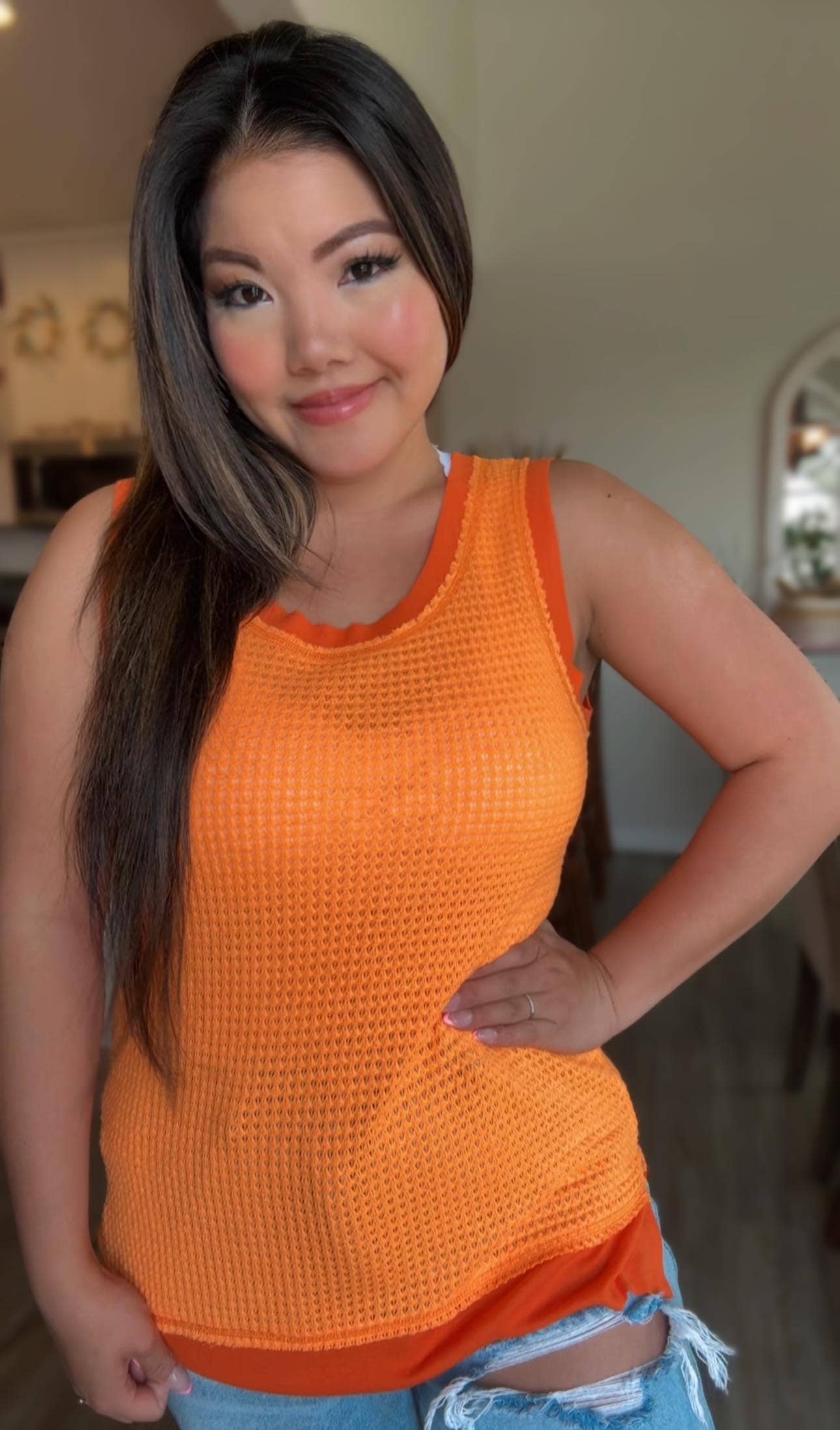 Sydney The Breezy Day Waffle Tank by JadyK - BFF Here