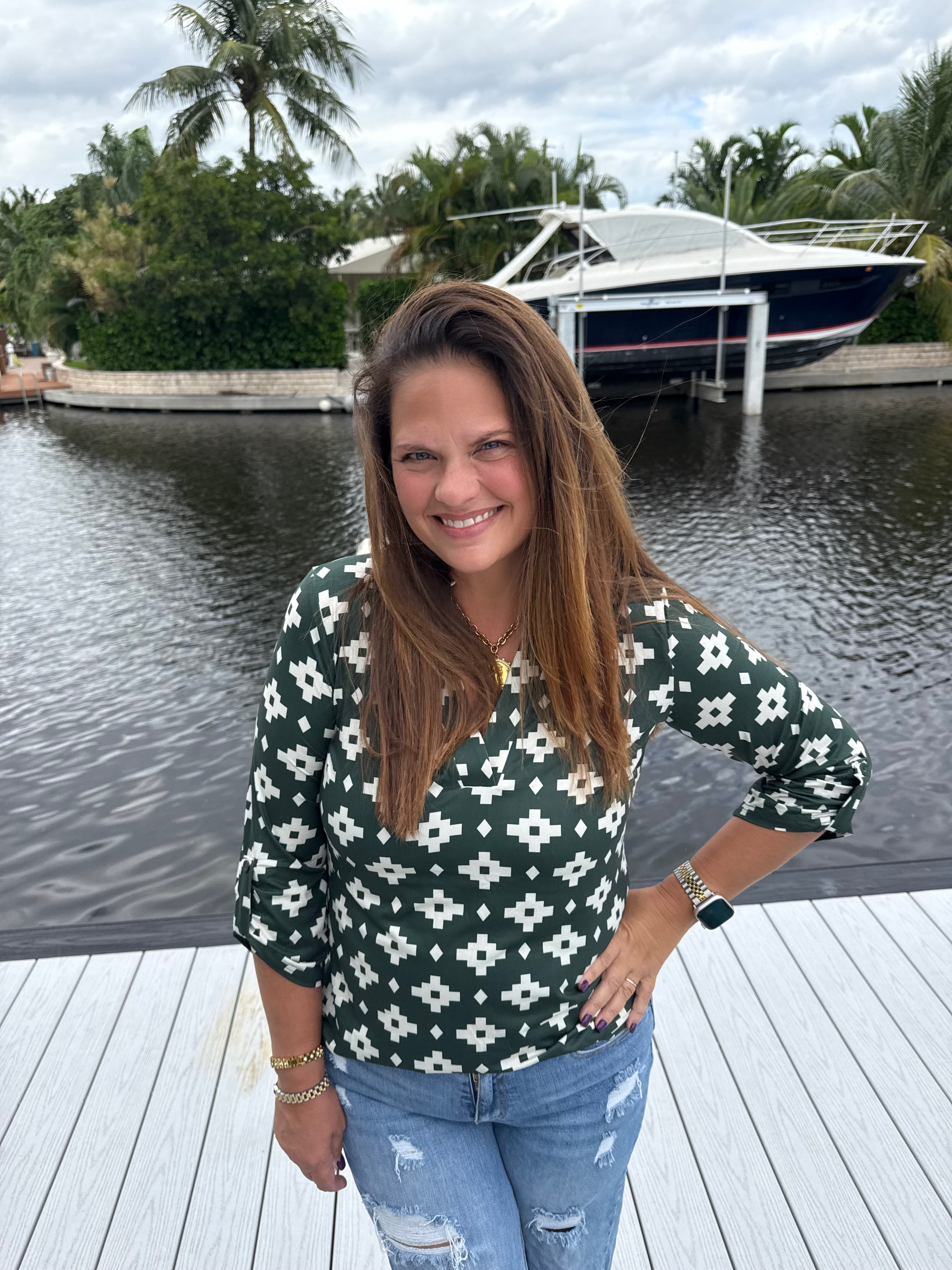 Aztec Pines Top by Sterling Kreek - BFF Here