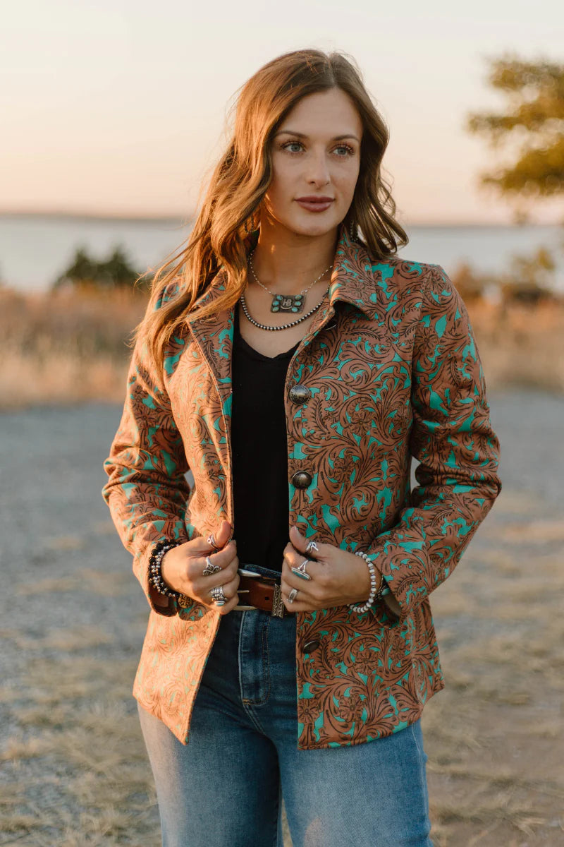 Grand Entry Glam Blazer by Sterling Kreek - BFF Here