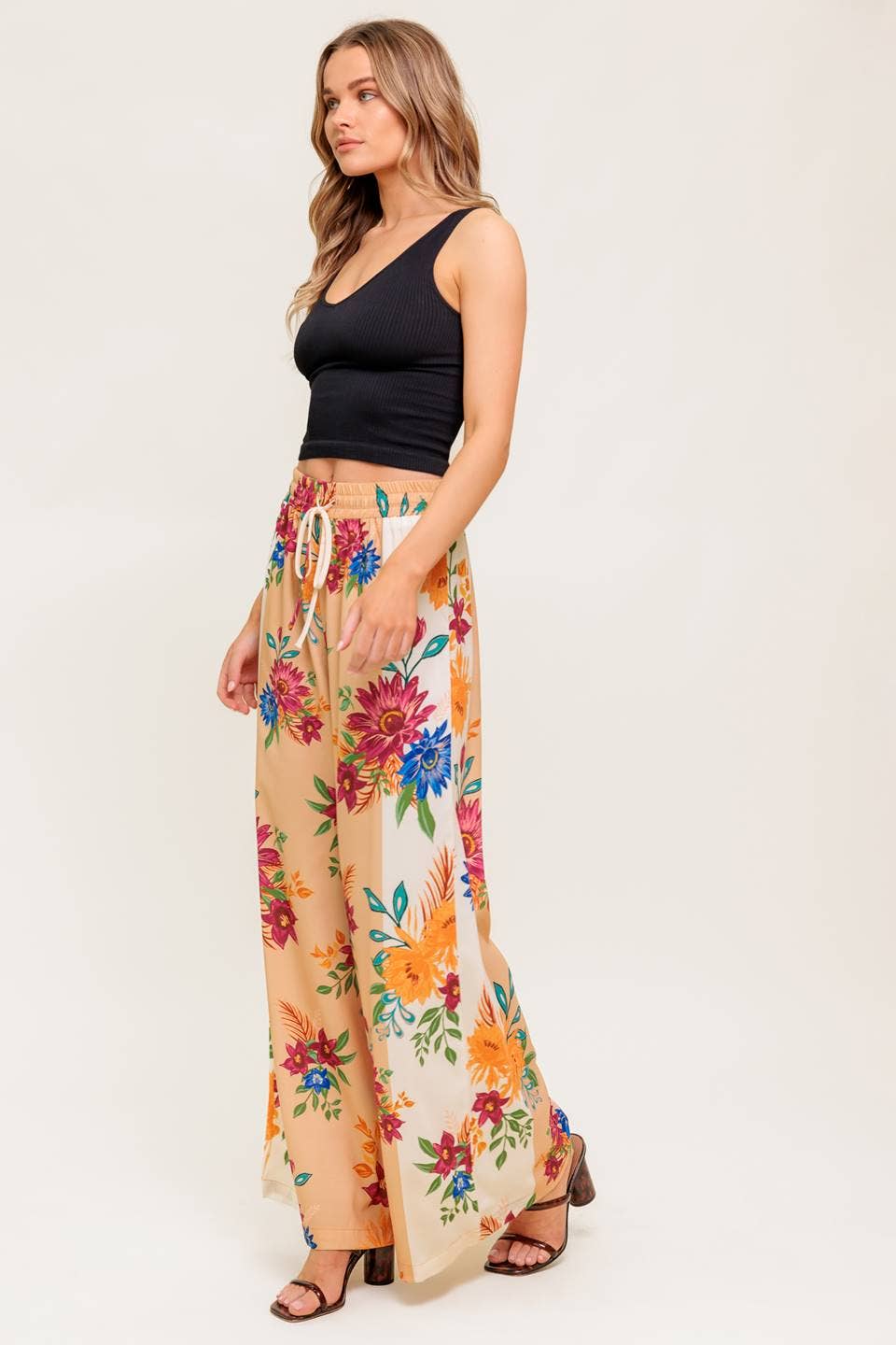 Tropic Tango Wide Leg Pants by Flying Tomato - BFF Here