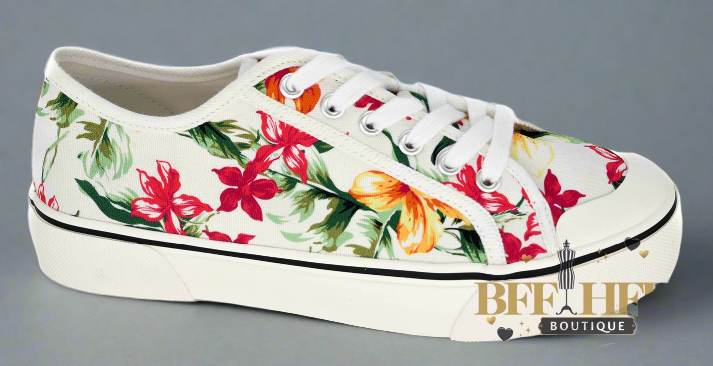 Waiting List - White  Floral by Corkys - BFF Here