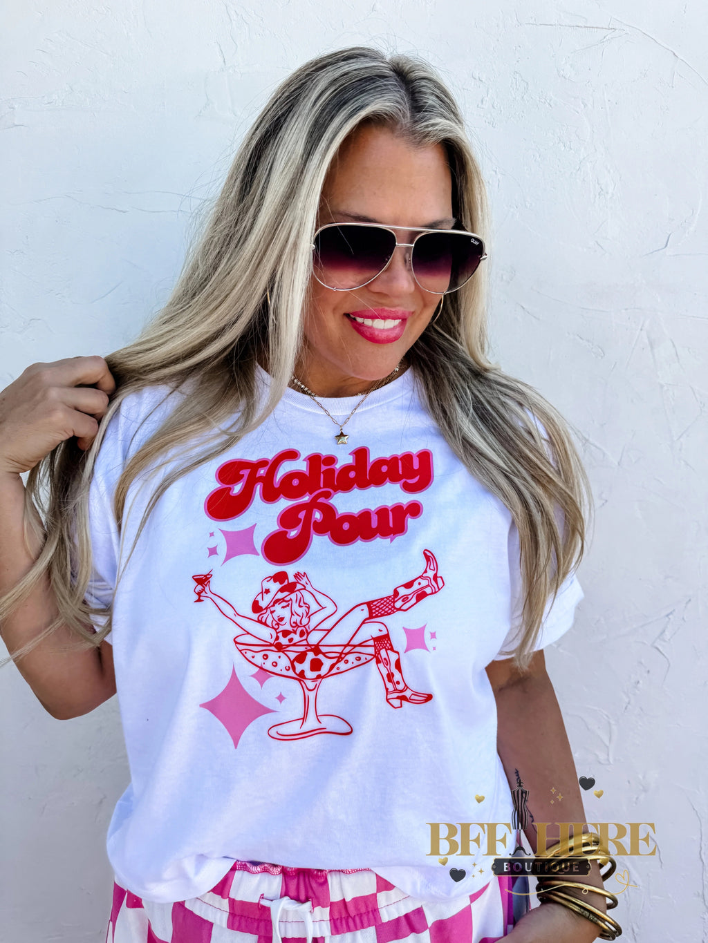 Holiday Pour Tee by Blakeley - BFF Here