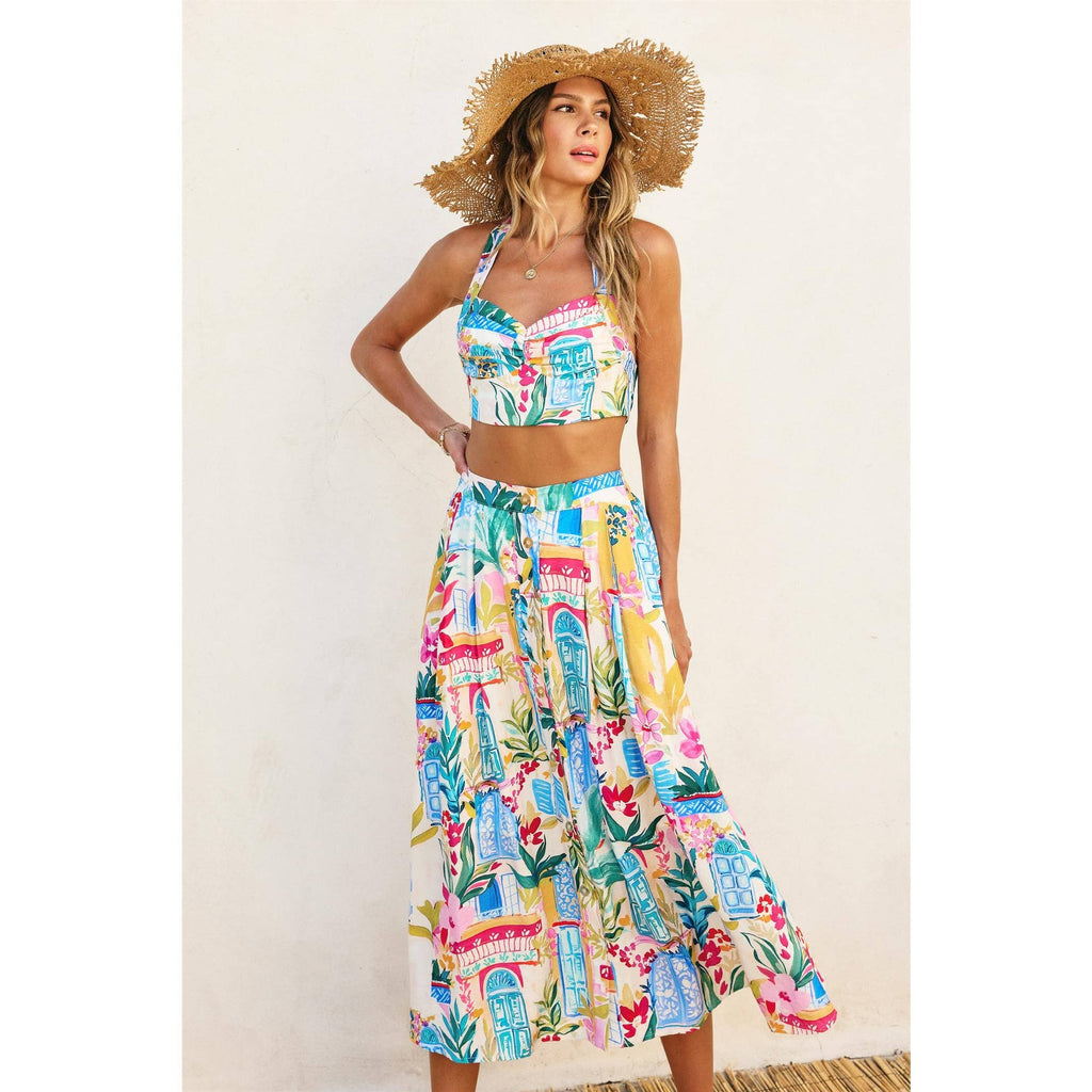 Tropical Tiki Breeze Skirt - BFF Here
