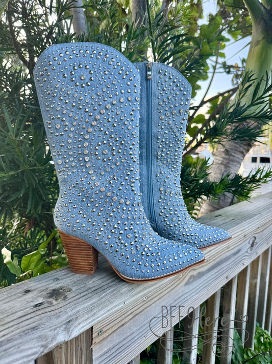 Boot Scootin - Denim by Corkys - BFF Here