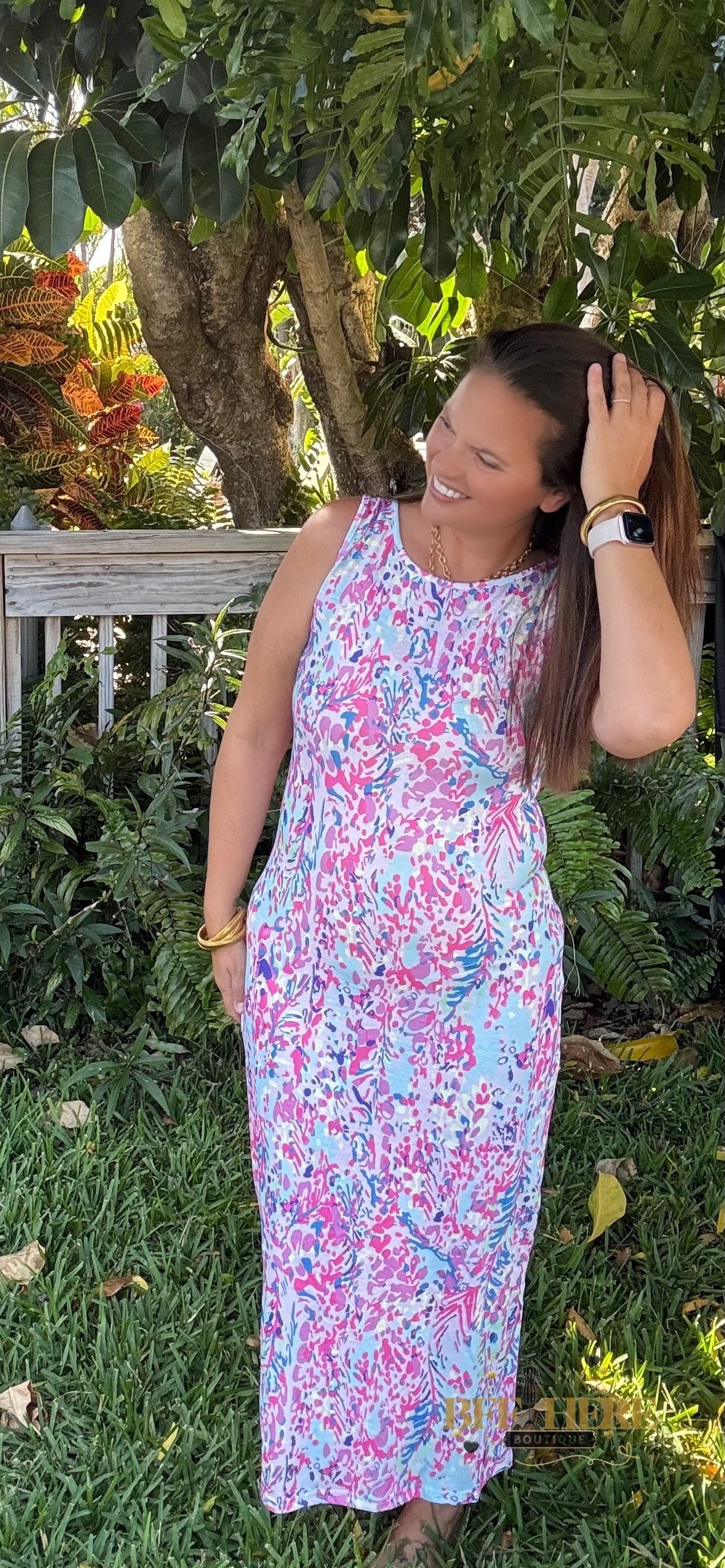 Tropical Breeze Maxi Dress - BFF Here