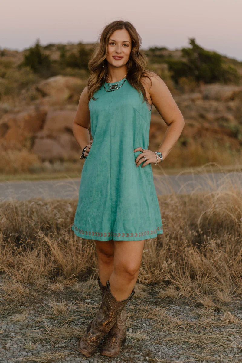 Turquoise Trails Dress by Sterling Kreek - BFF Here