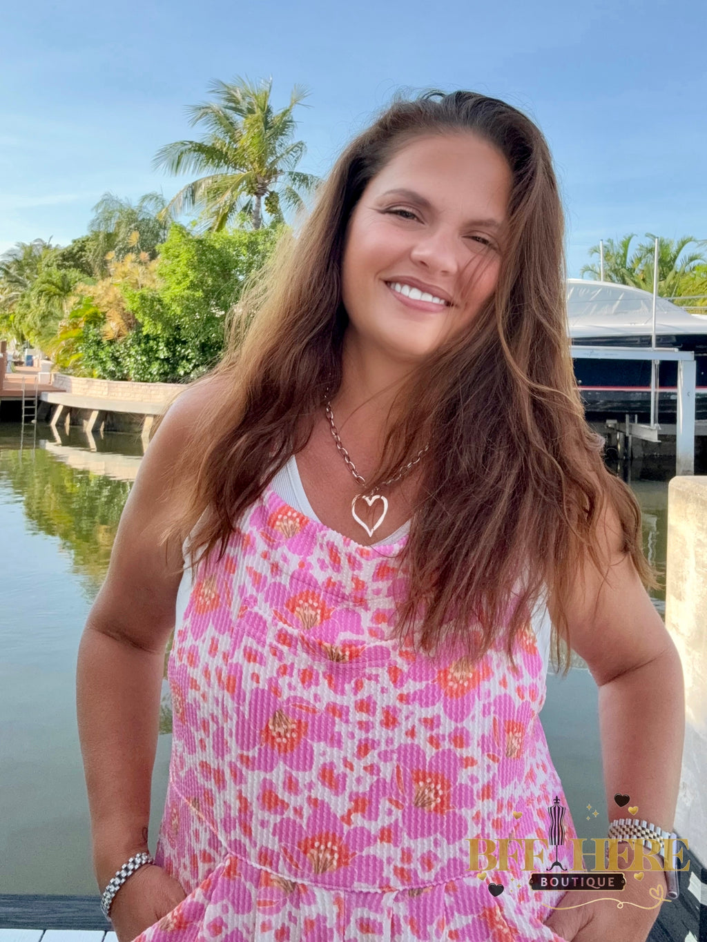 Cassidy Floral Boho Overalls by Blakeley - BFF Here