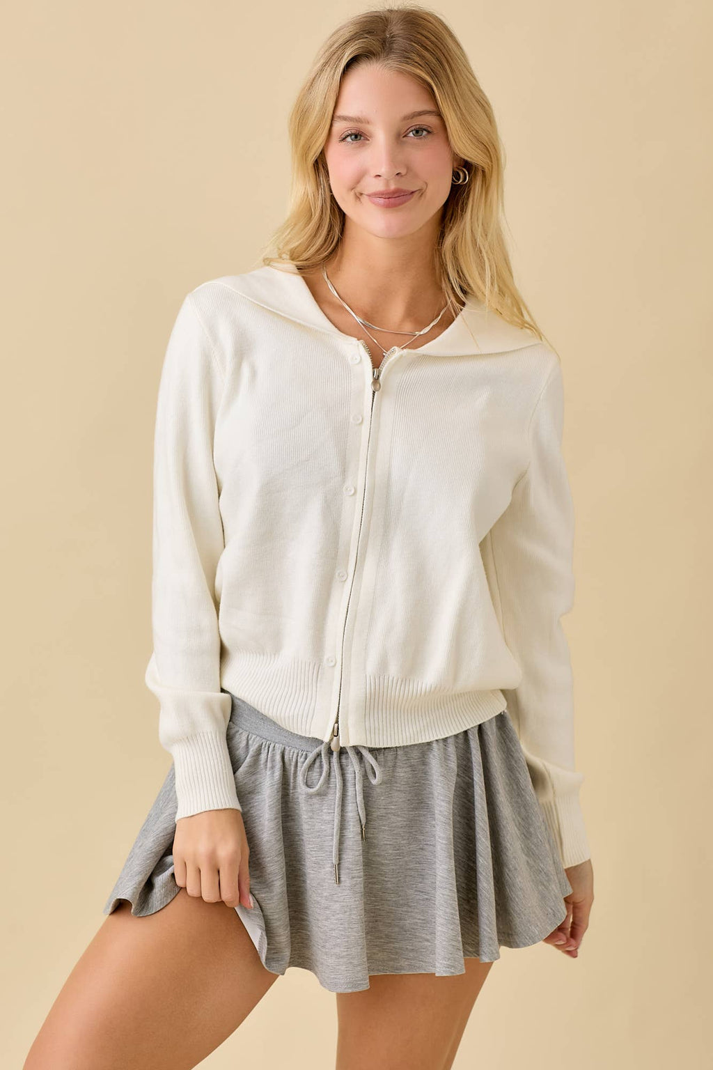 Knot Your Basic Cardigan by Main Strip - BFF Here