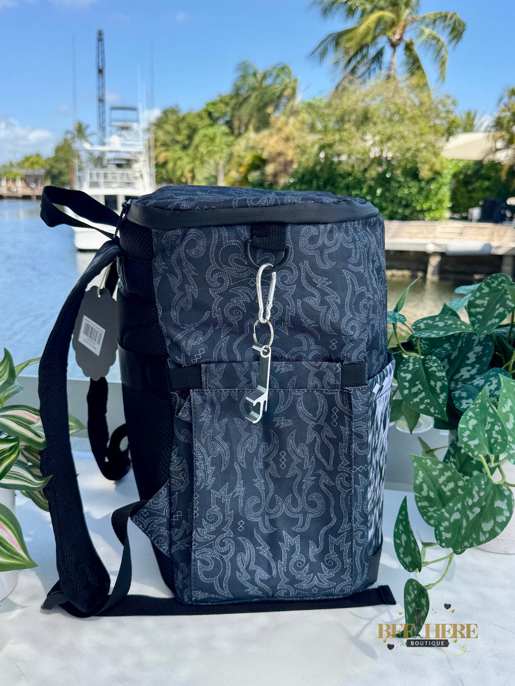 Meet Me At The Lake Backpack Cooler by Sterling Kreek - BFF Here
