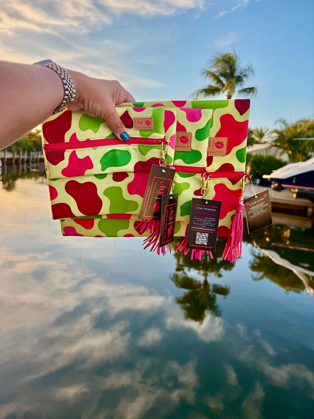 Wild Raspberry by Makeup Junkie Bags *Limited Edition * - BFF Here