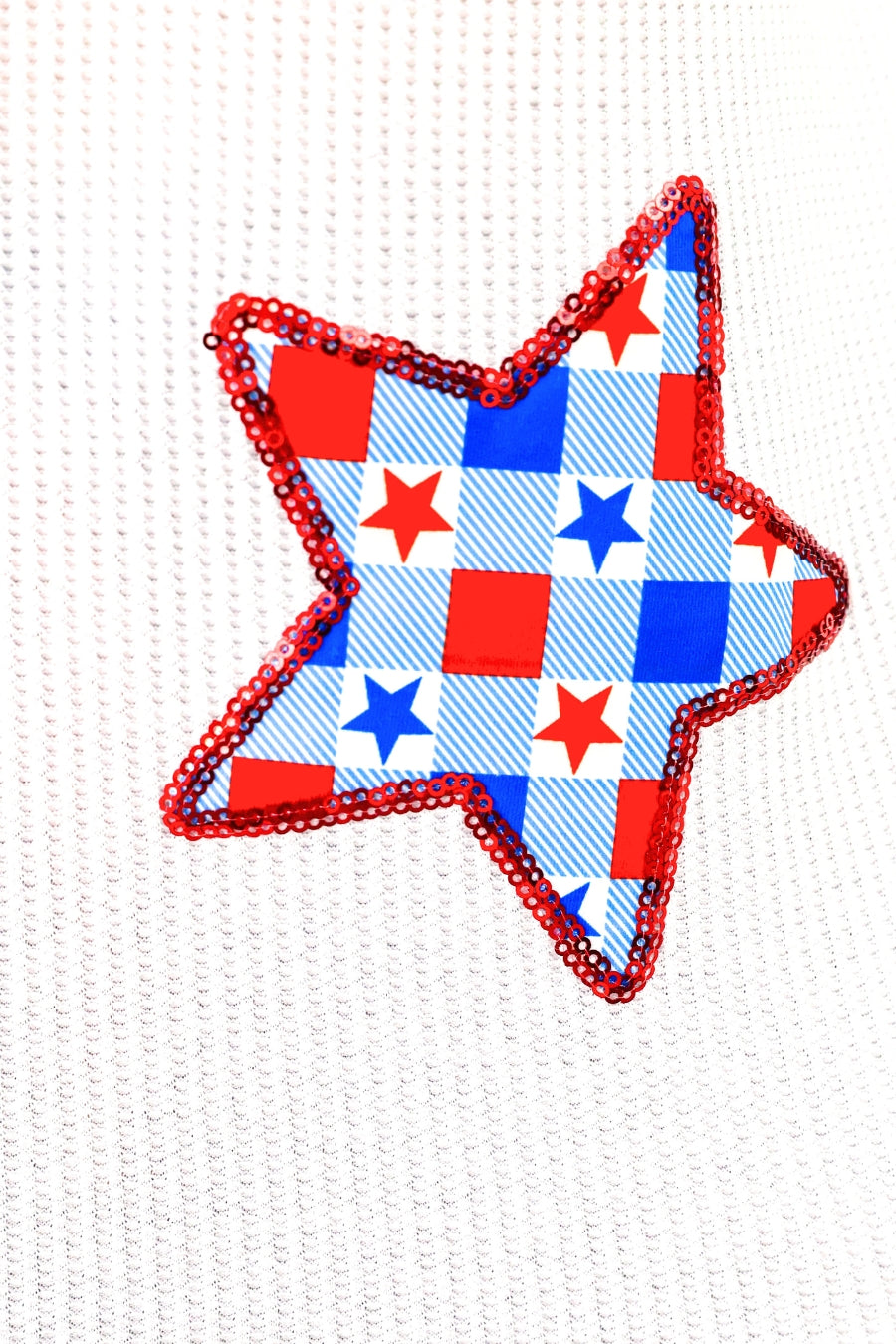 PREORDER- Patriotic Stars Patch Tee - BFF Here
