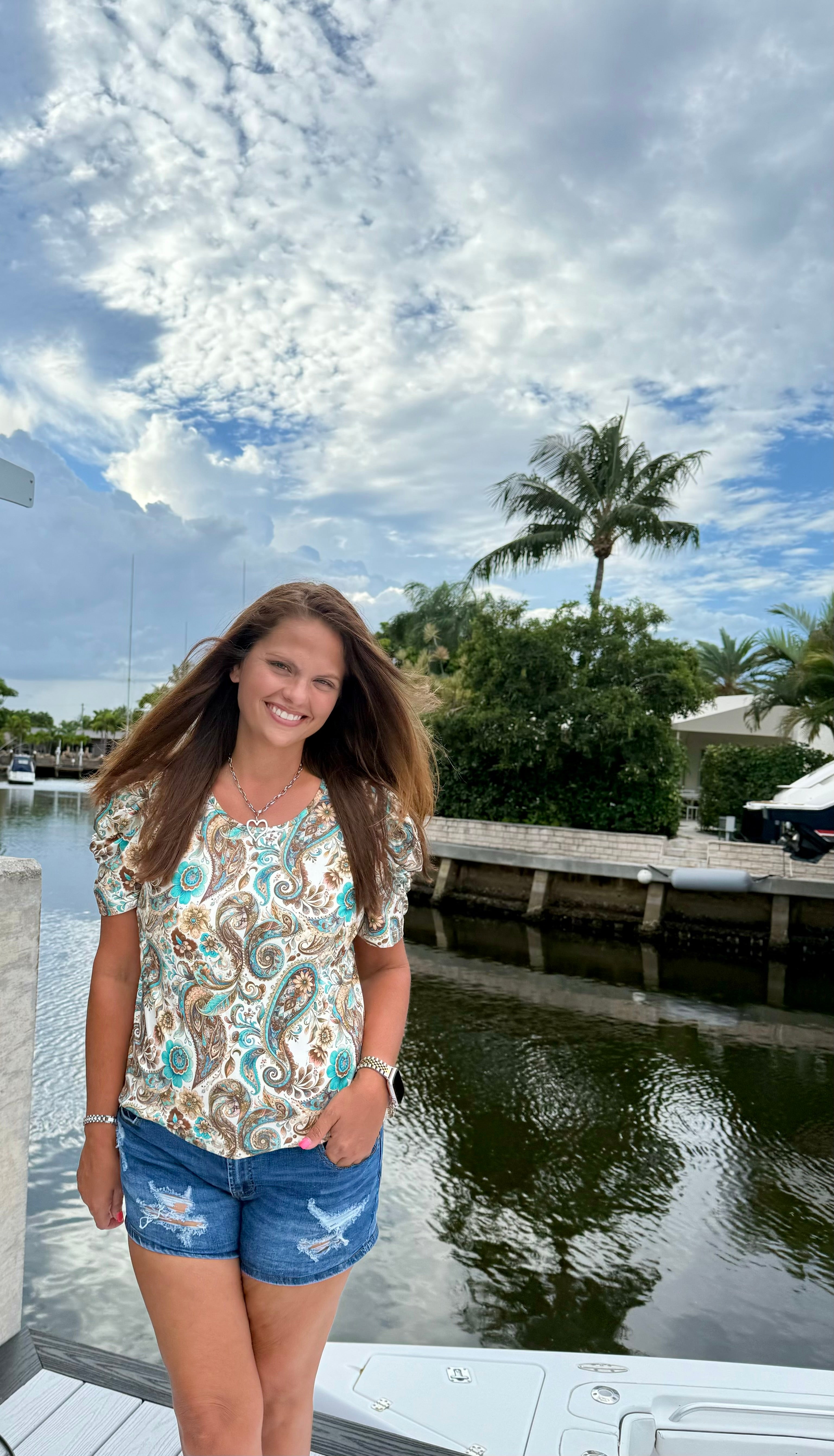 Better In Paisley Top by Sterling Kreek - BFF Here