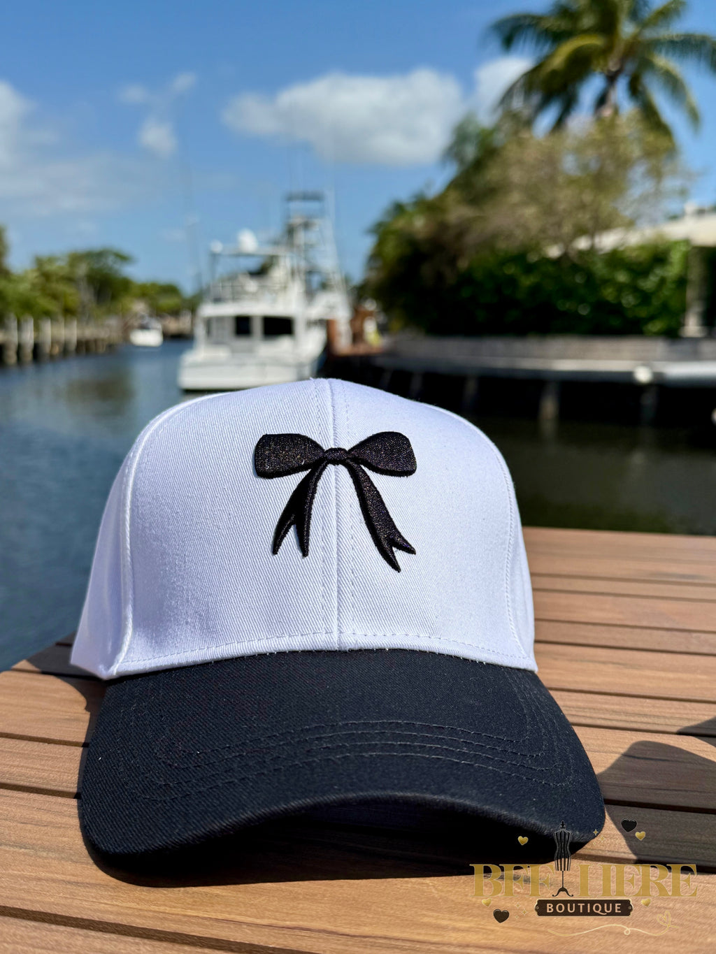 Mila Bow Hat / Black by Jess Lea - BFF Here