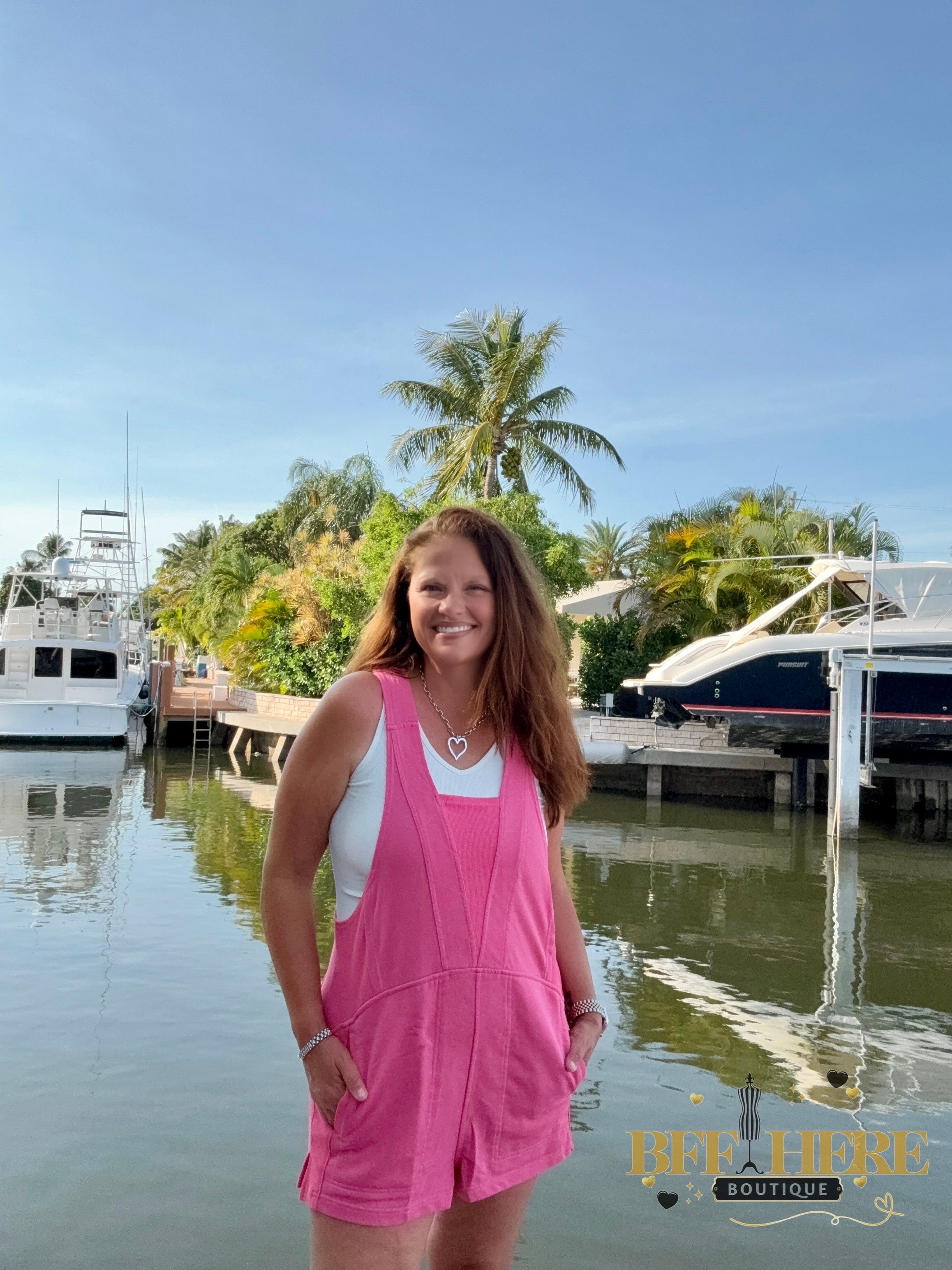 Beach Please Romper by Blakeley / Choice of Color - BFF Here