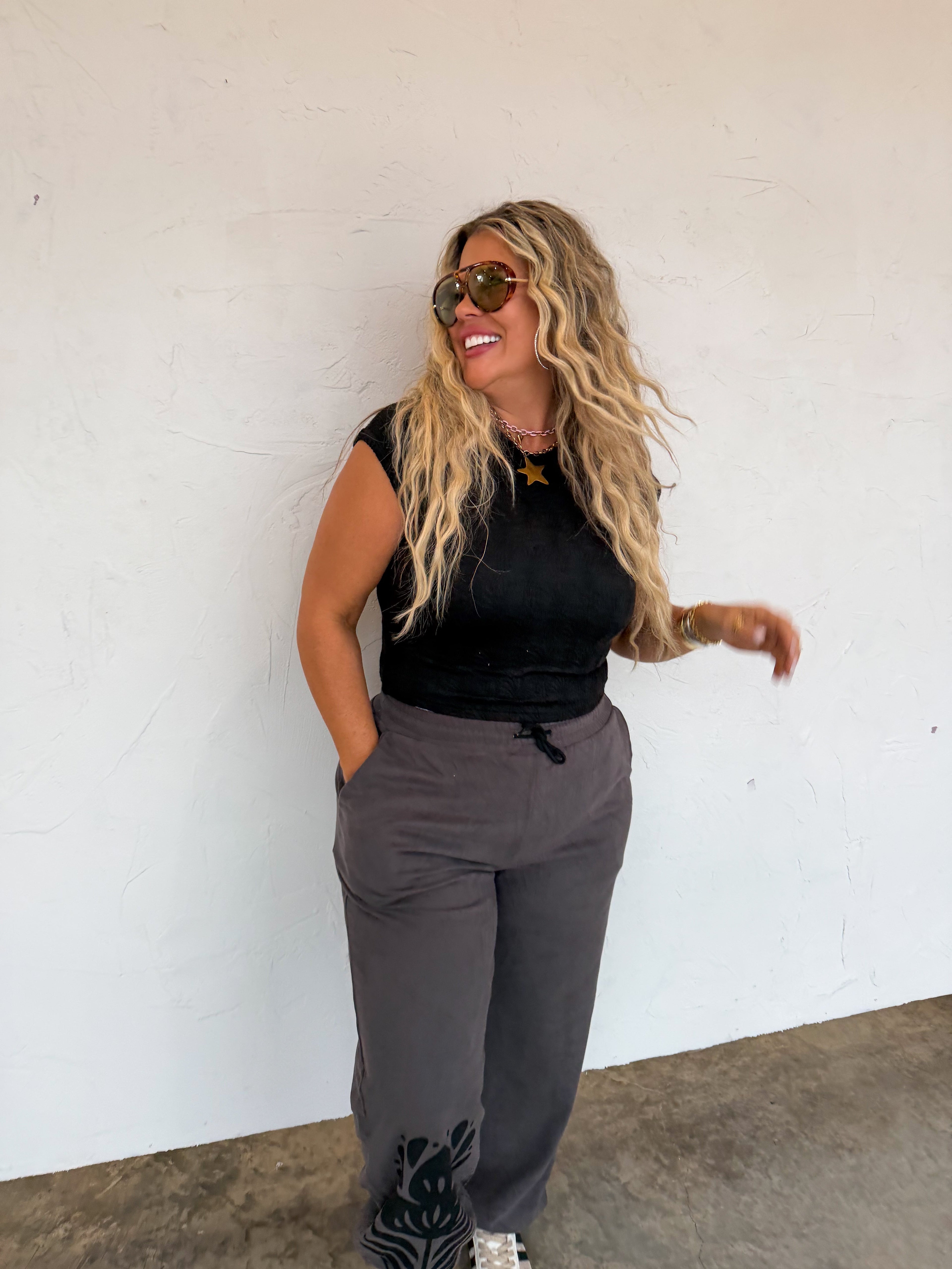 PREORDER- FLOWER POWER JOGGERS - BFF Here