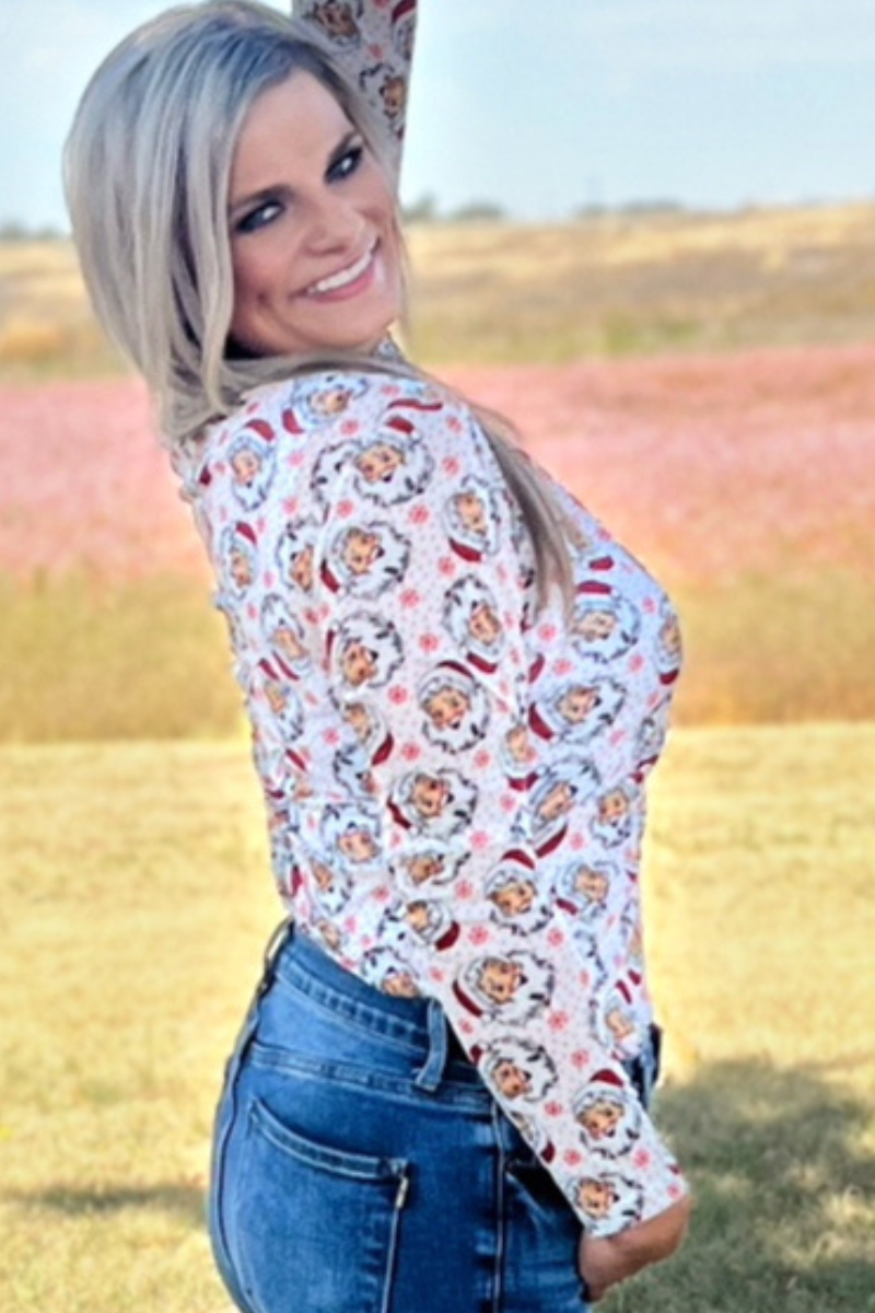 Dear Santa Mesh Top by Sterling Kreek - BFF Here