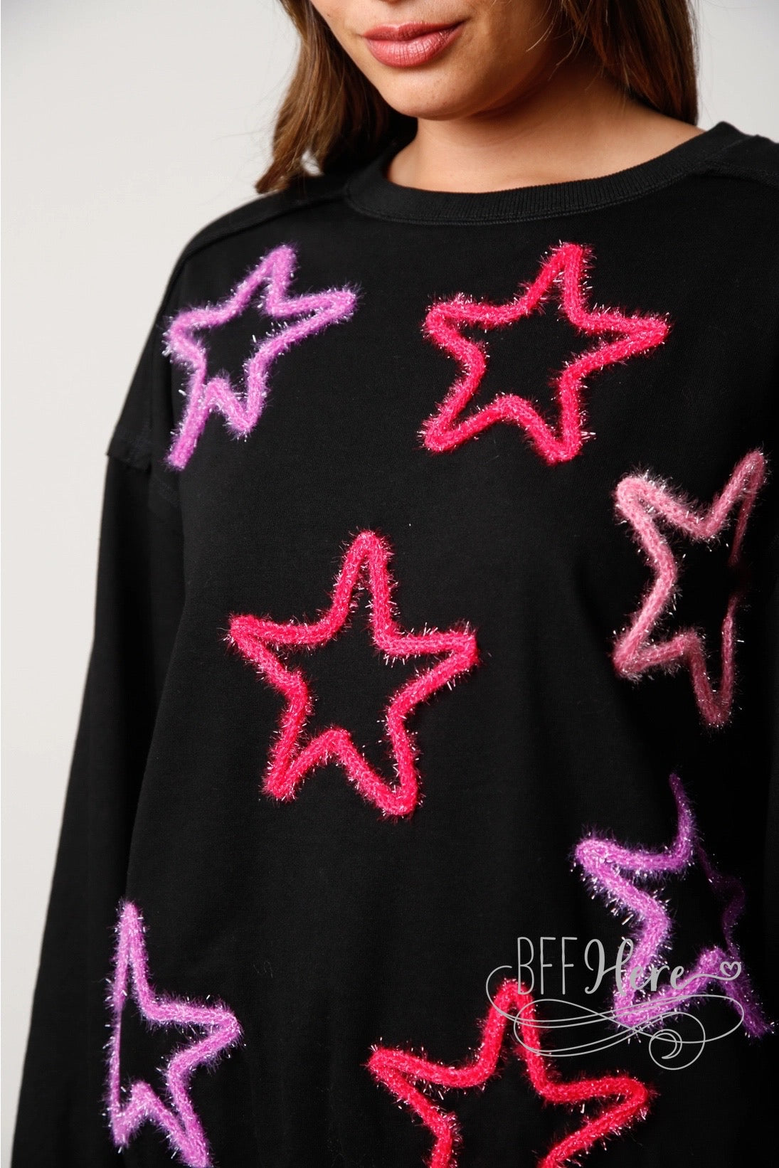 Galactic Threads: Yarn Star Pullover - BFF Here