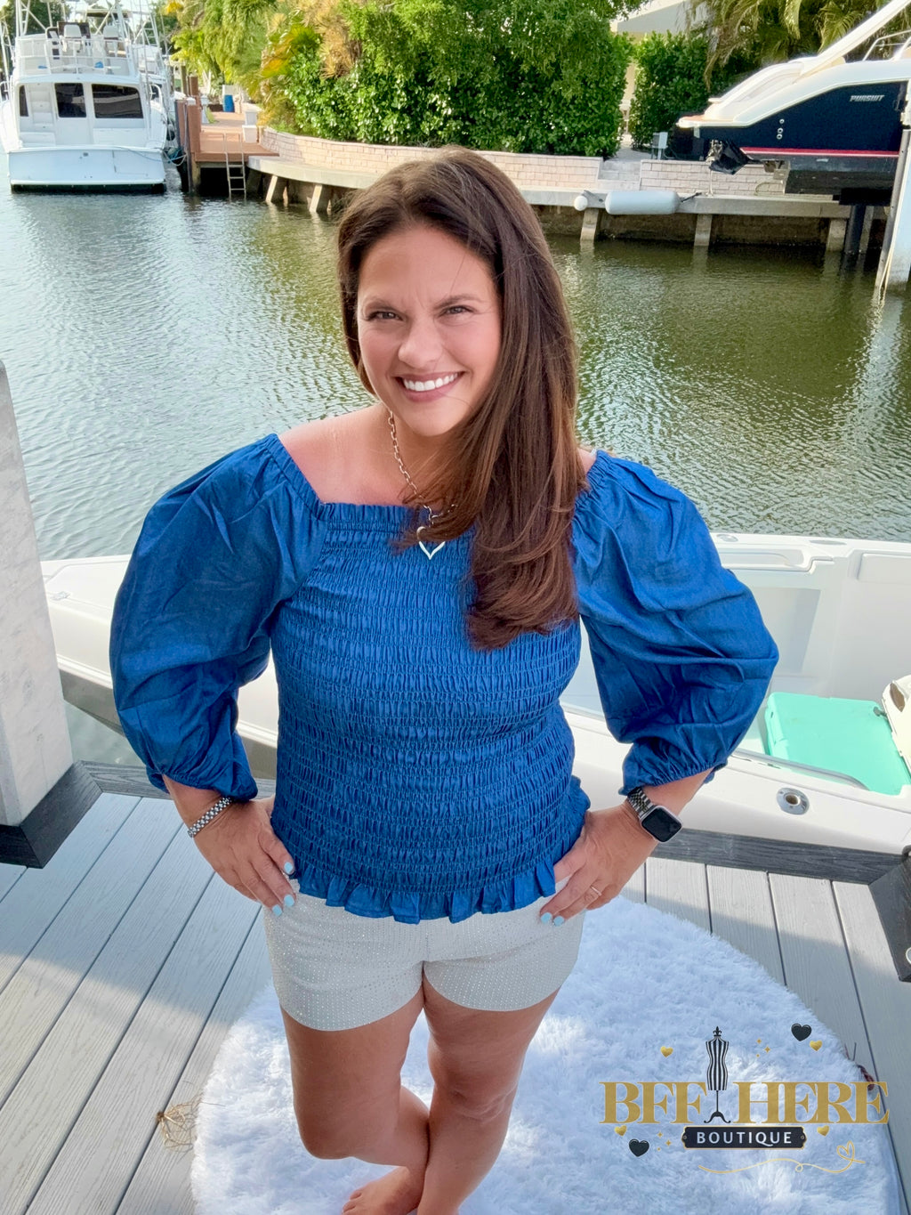 Denim Darling Dark Blue by Sterling Kreek - BFF Here