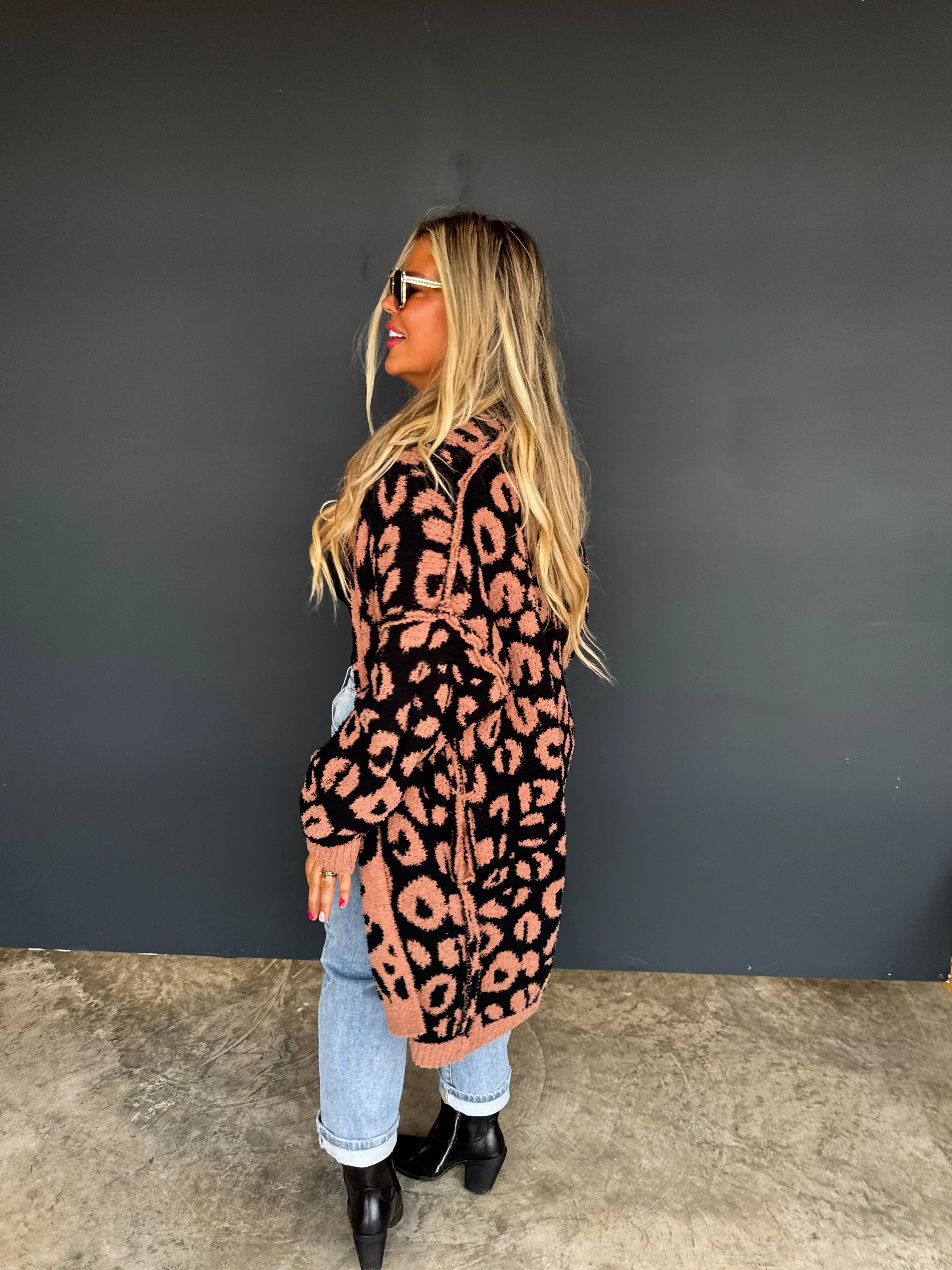 PREORDER: Lighting & Cheetah Cloud Cardigan by Blakeley (ETA: Late November) - BFF Here