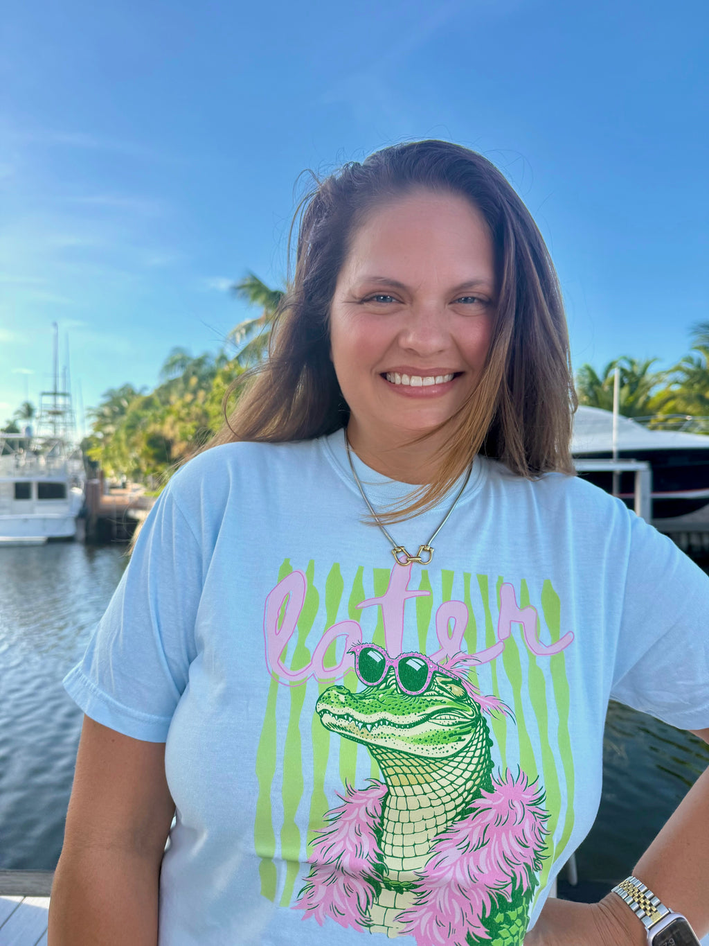 Boujee Gator Tee - BFF Here