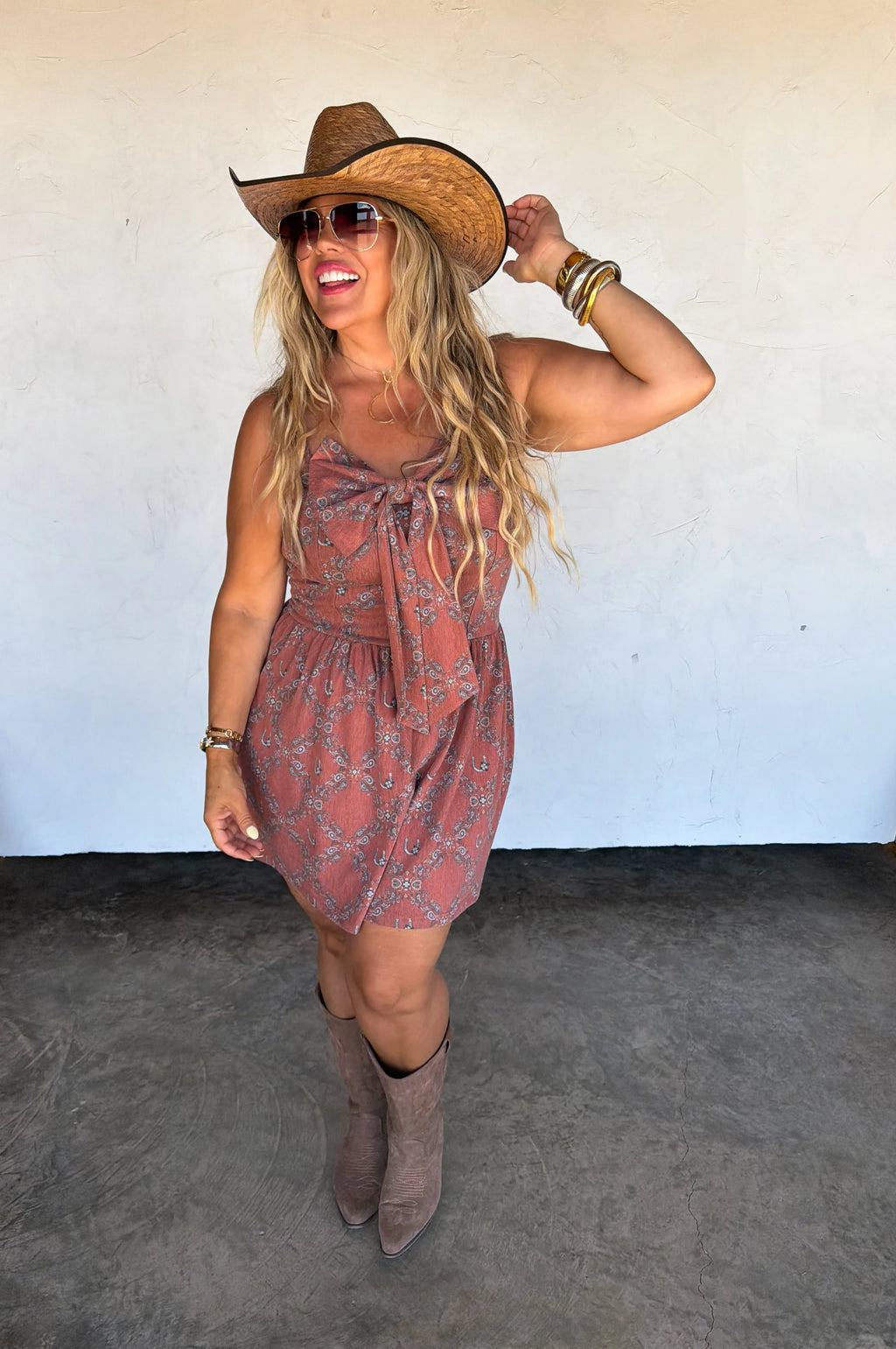 PREORDER: Bria Bow Dress by Blakeley (ETA: June) - BFF Here