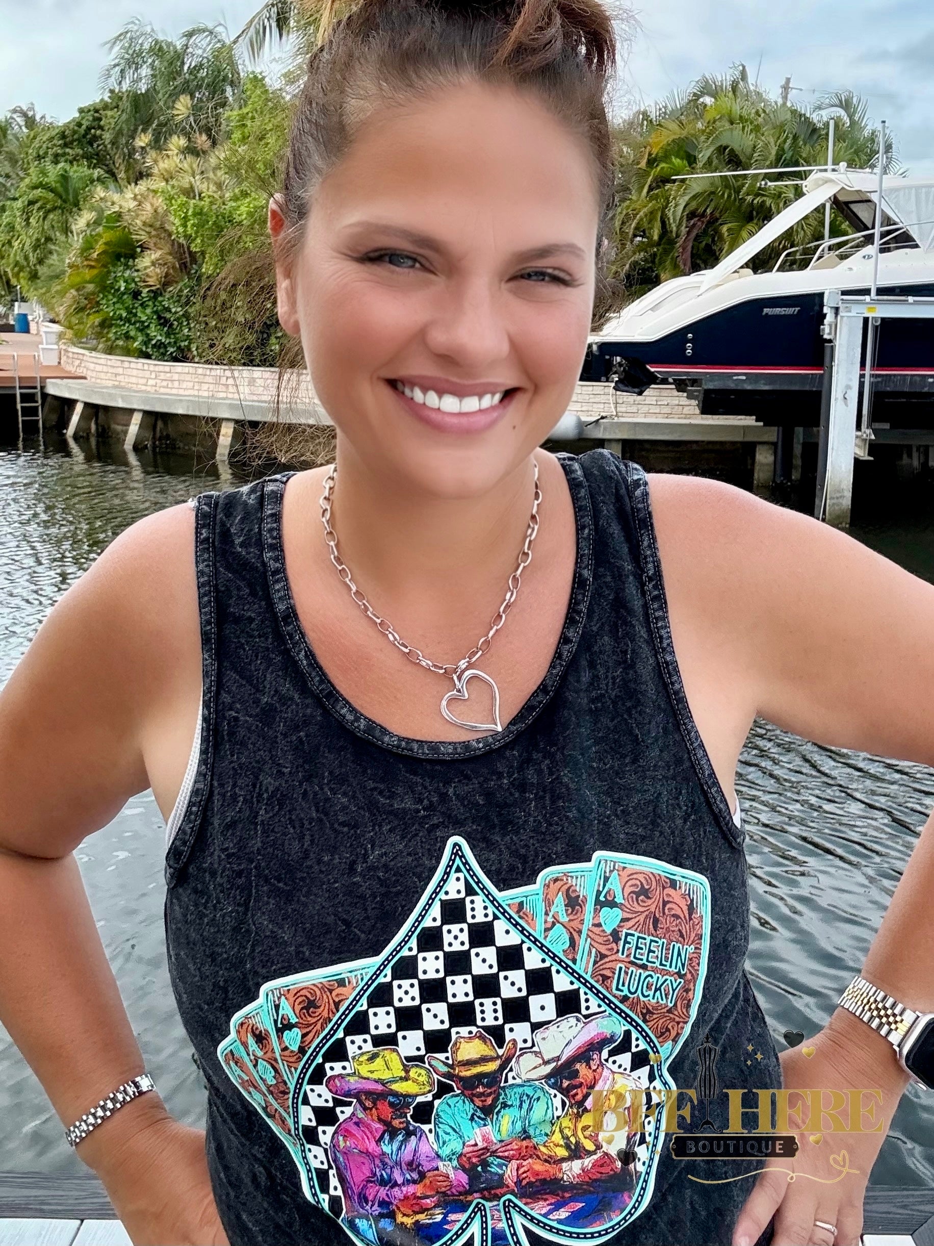 Feelin' Lucky Tank by Sterling Kreek - BFF Here