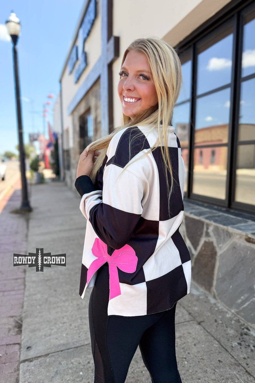 Bombshell Bow Sweater by Rowdy Crowd Clothing - BFF Here