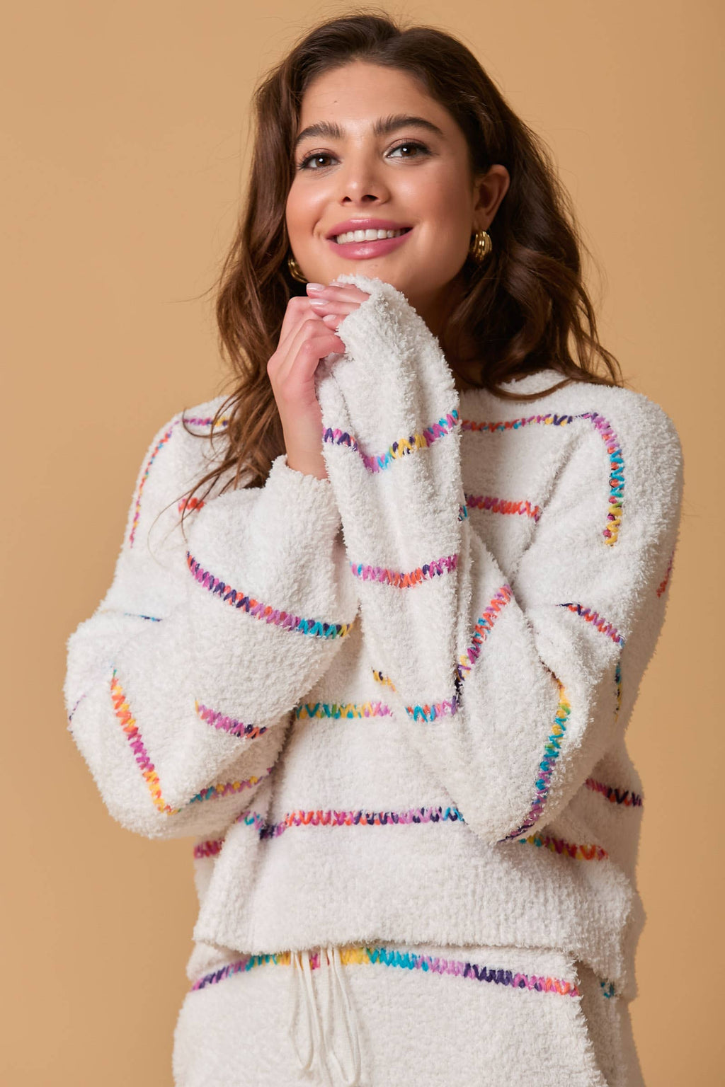 Chasing Rainbows Soft Touch Sweater - BFF Here