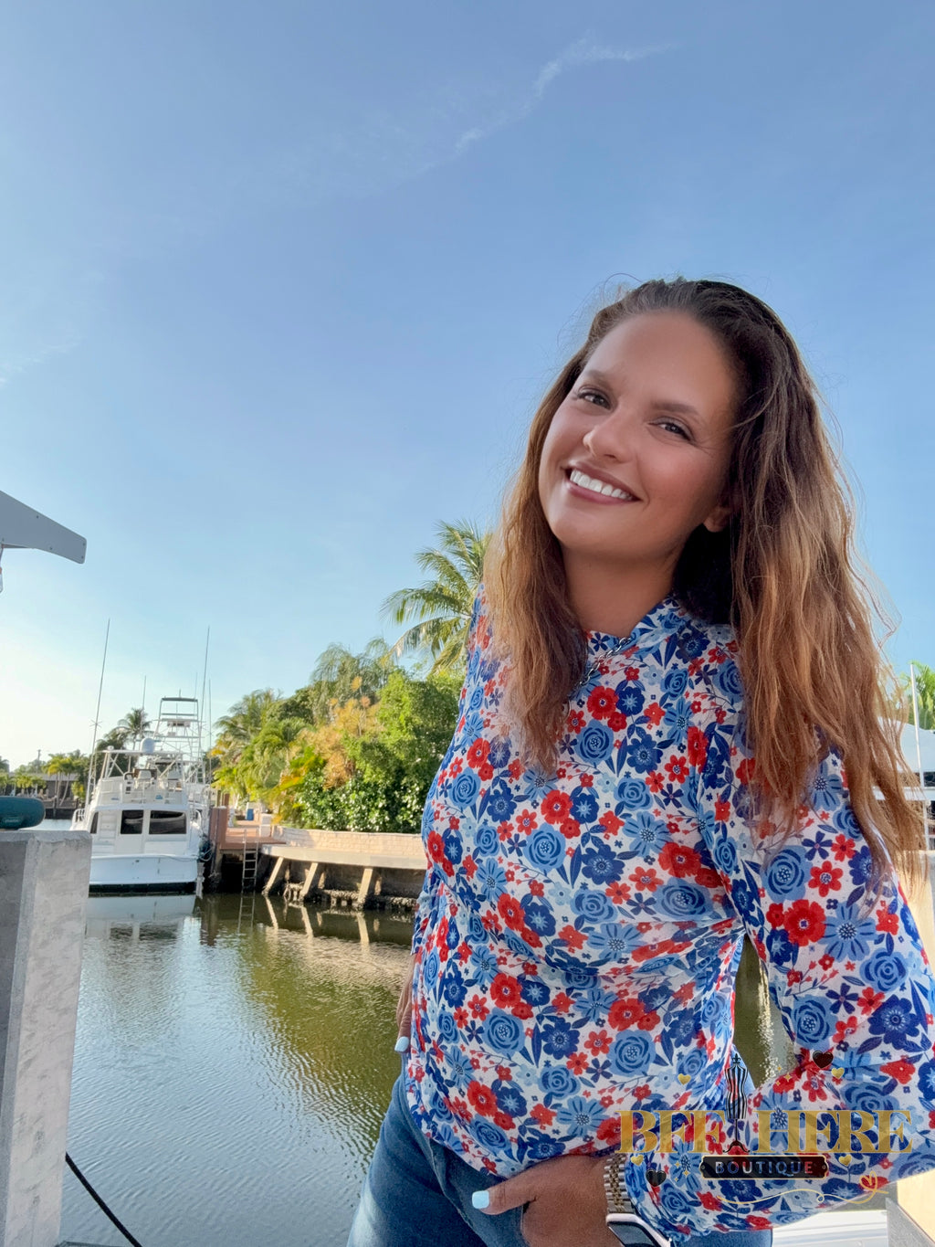 American Dreamin’ Mesh Top by Sterling Kreek - BFF Here