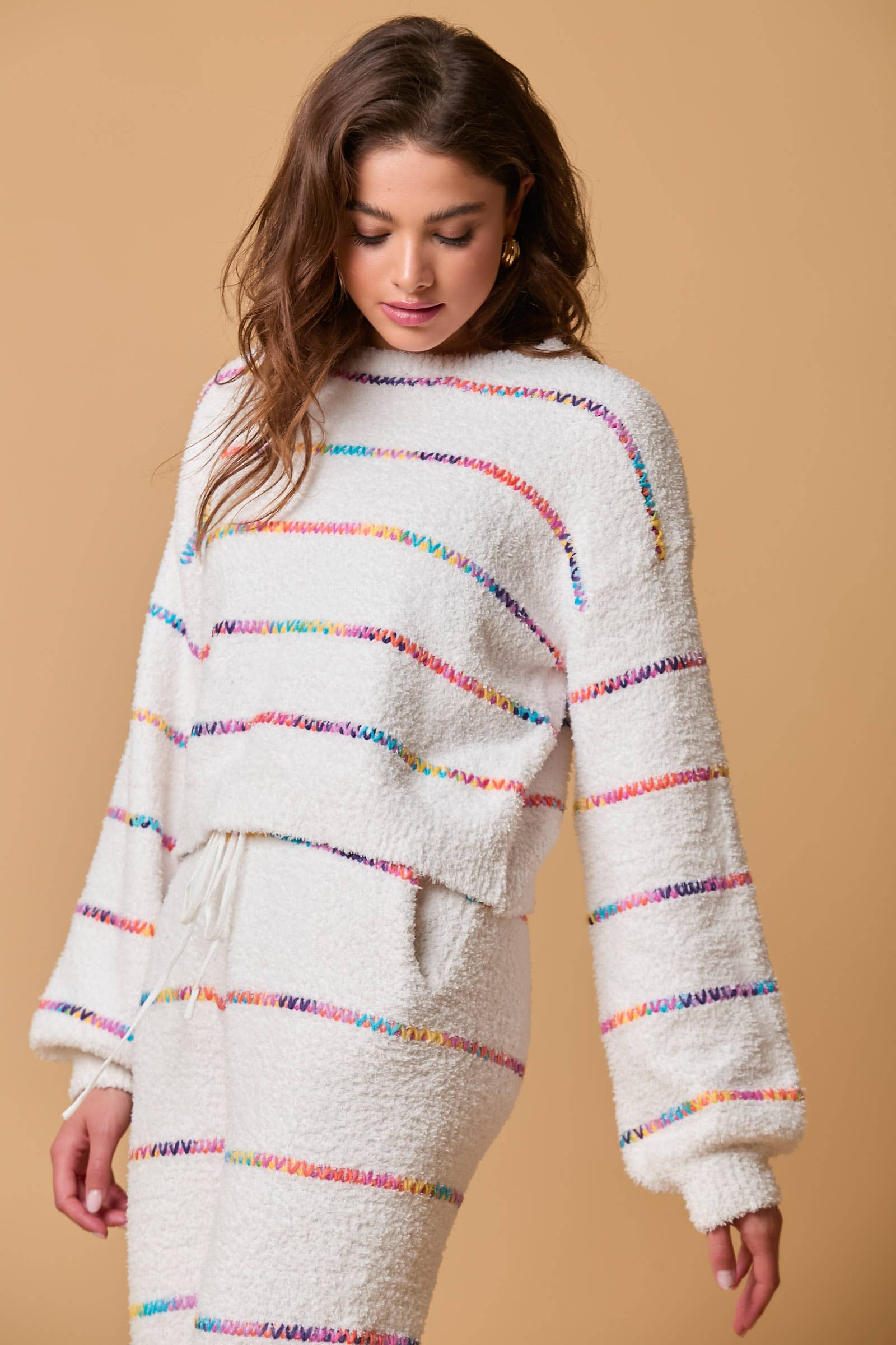 Chasing Rainbows Soft Touch Sweater Pants - BFF Here
