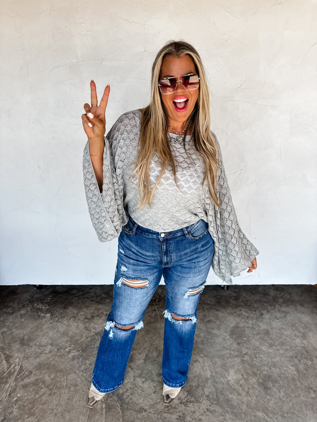 PREORDER: Winter Free Spirit Bell Sleeve Top by Blakeley (ETA: Mid December) - BFF Here