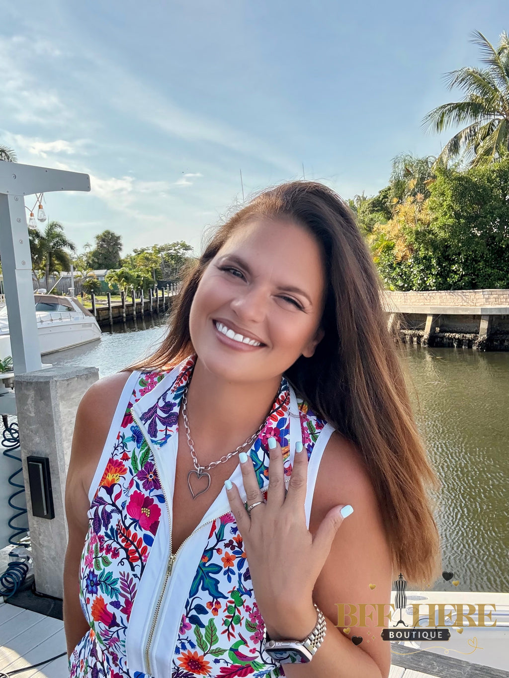 Everyday Zipper Dress / Fiesta Time White by Jess Lea - BFF Here