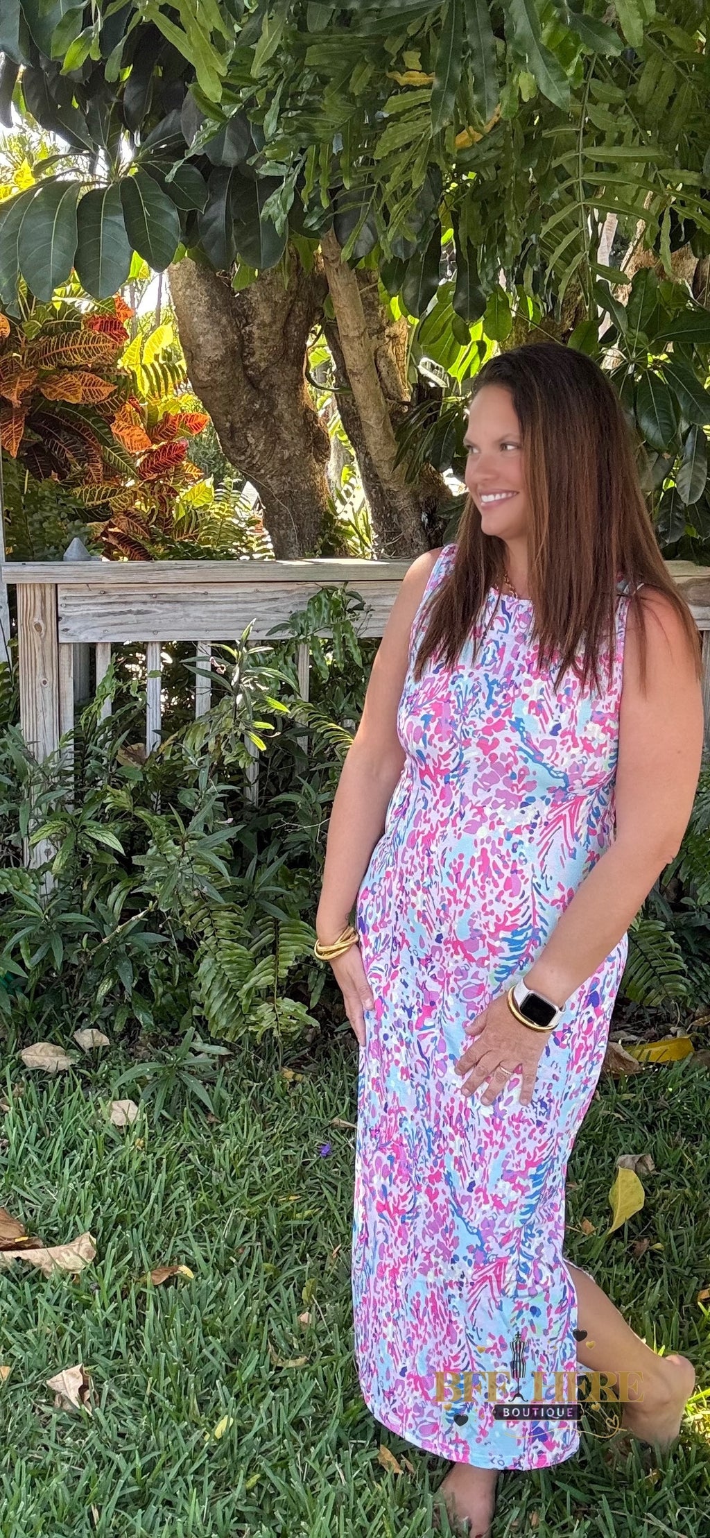 Tropical Breeze Maxi Dress - BFF Here