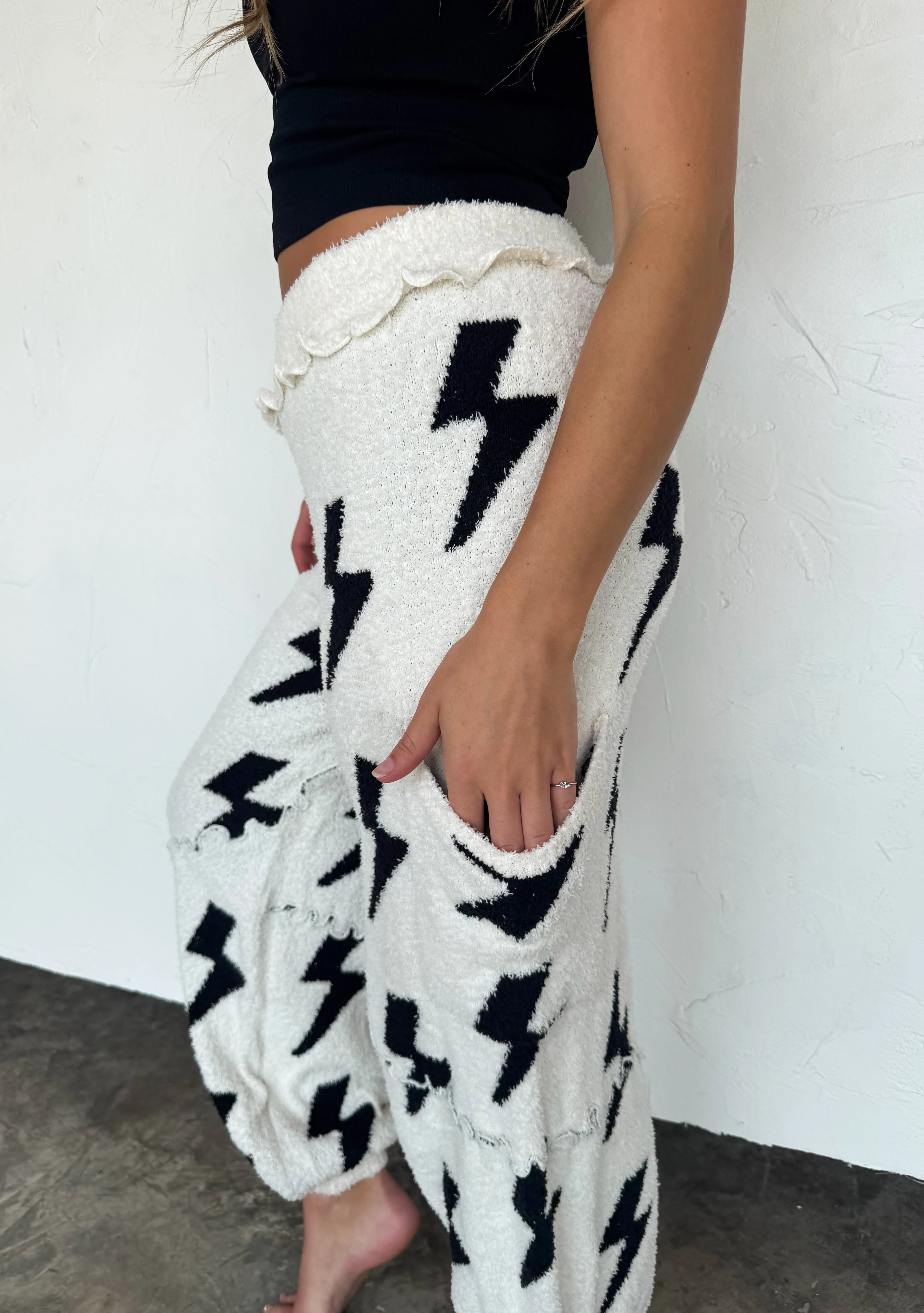 PREORDER: Lighting & Cheetah Cloud Lounge Pants by Blakeley (ETA: Late November) - BFF Here
