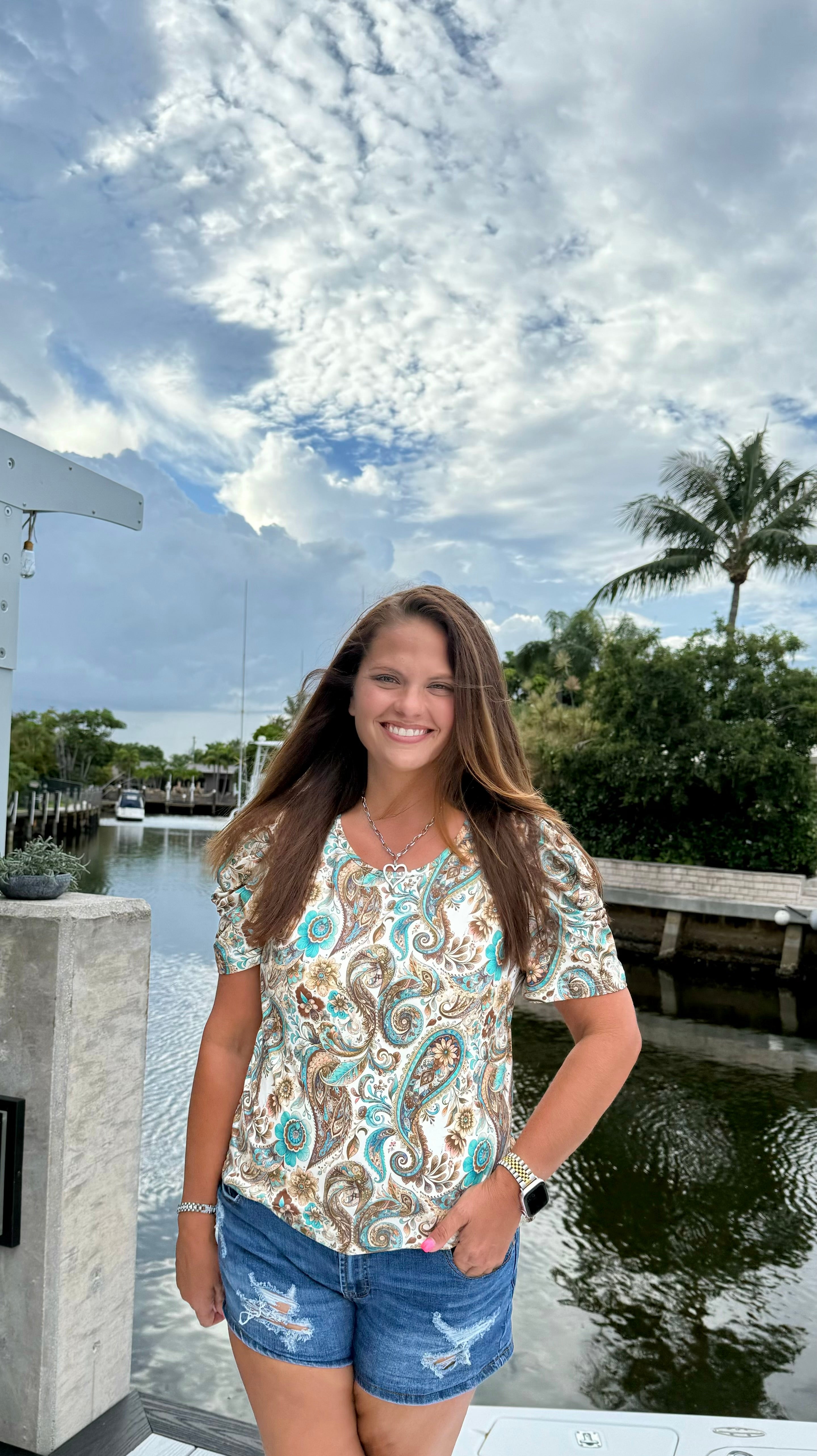 Better In Paisley Top by Sterling Kreek - BFF Here