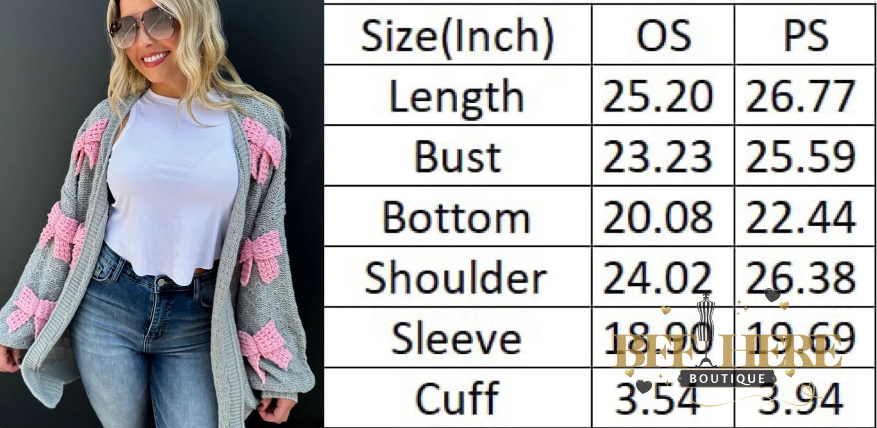 Clara Bow Knit Cardigan by Blakeley - BFF Here