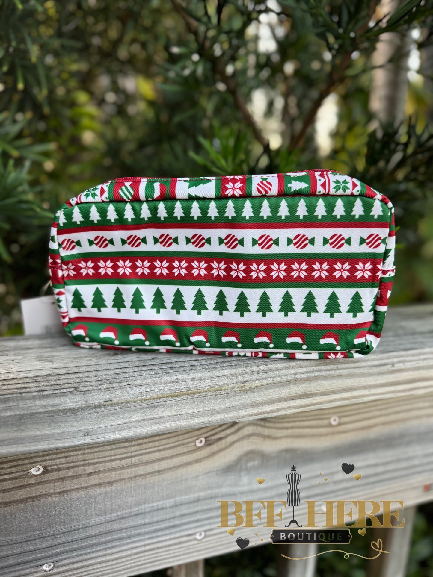 Cozy Christmas Travel Bag by Jess Lea