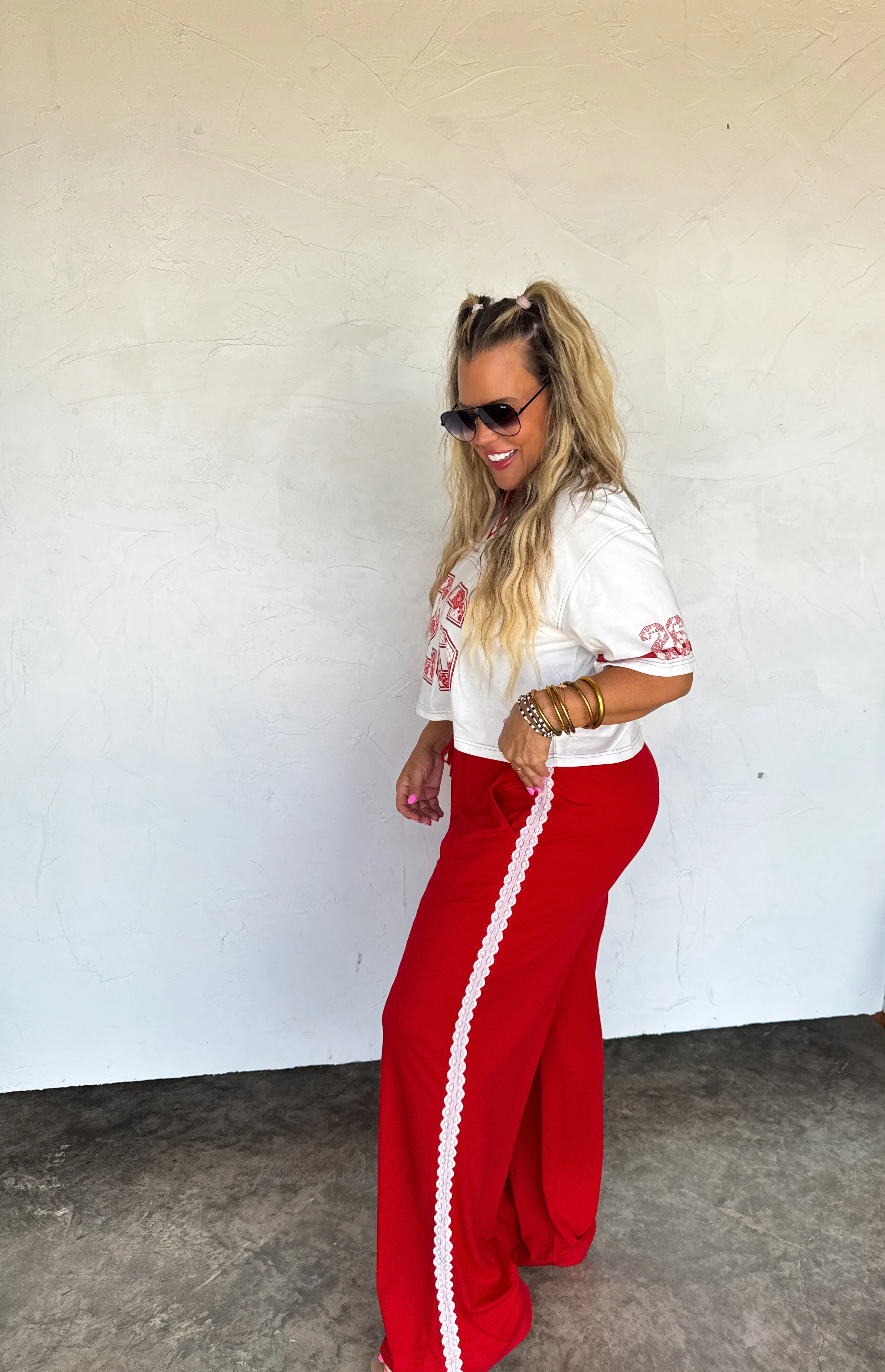 PREORDER: Rally Girl Track Pants by Blakeley (ETA: August)