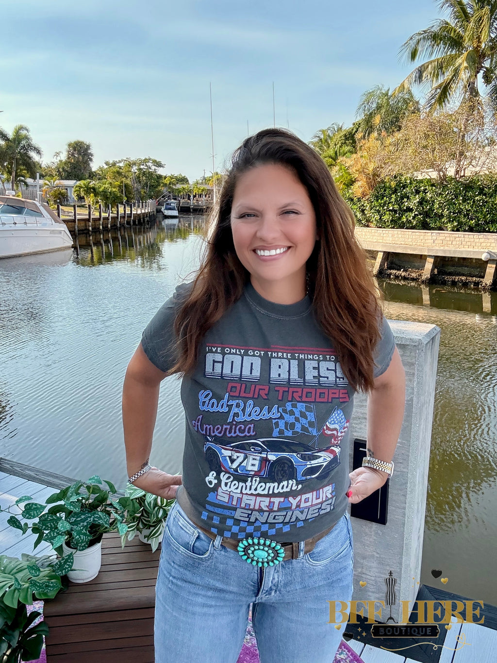 Fast Track America Tee - BFF Here
