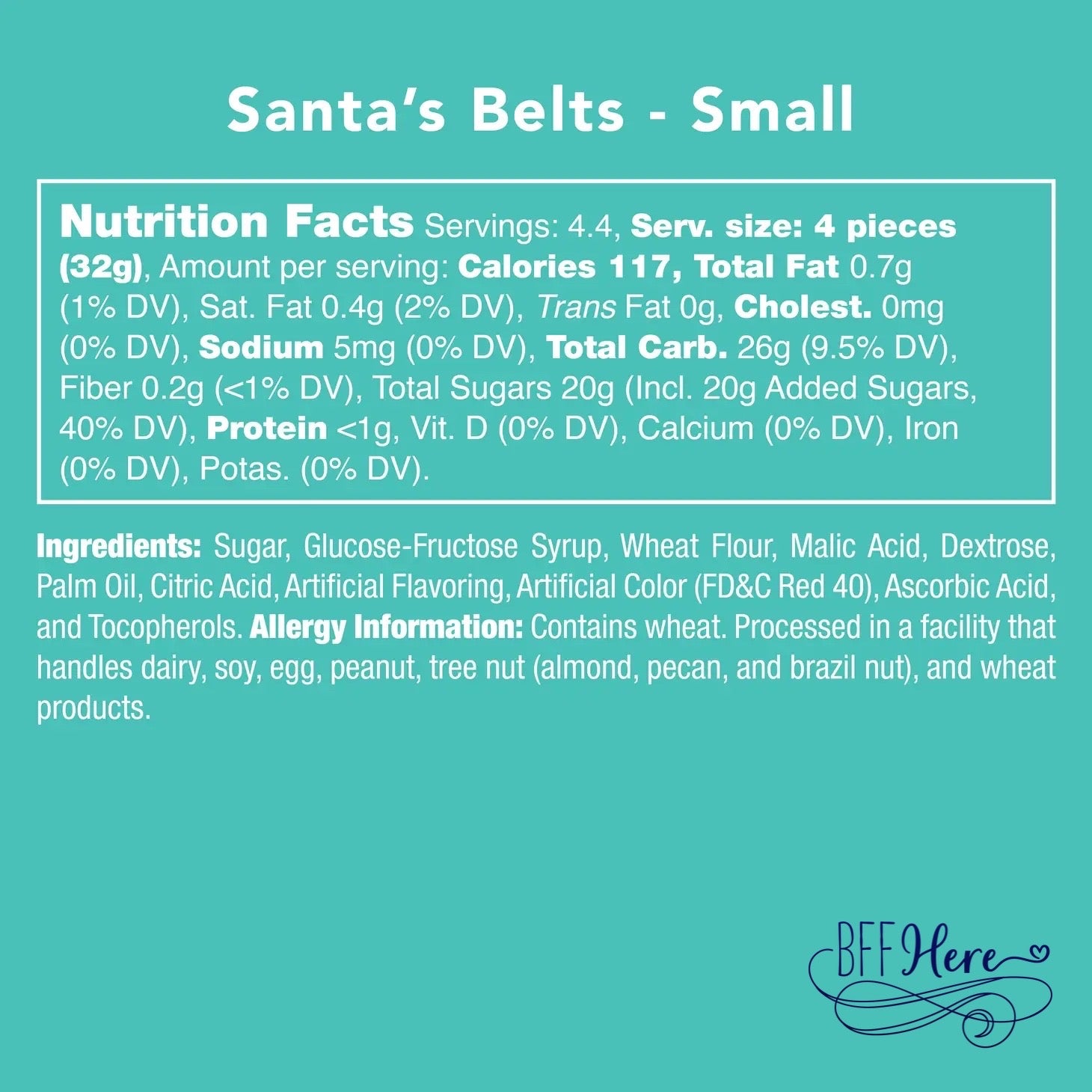 Santa's Belts *Holiday Collection* by Candy Club - BFF Here