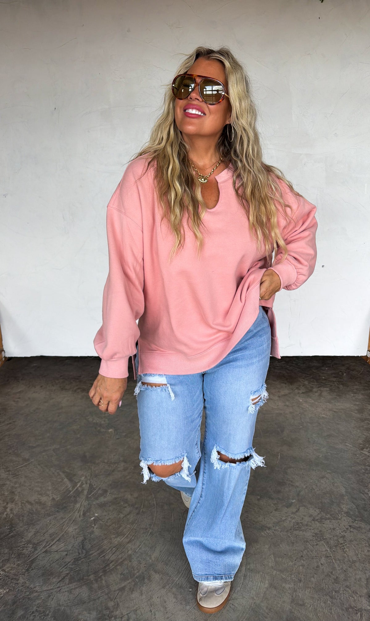 PREORDER: Lived In Oversized Pullover by Blakeley (ETA: December)