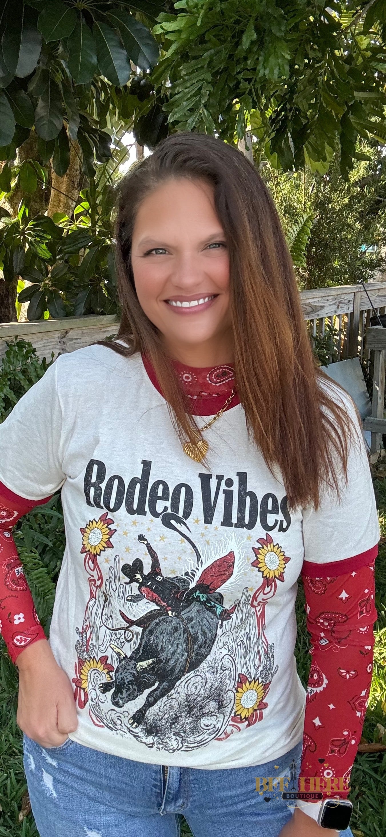 Rodeo Vibes Tee by Sterling Kreek - BFF Here