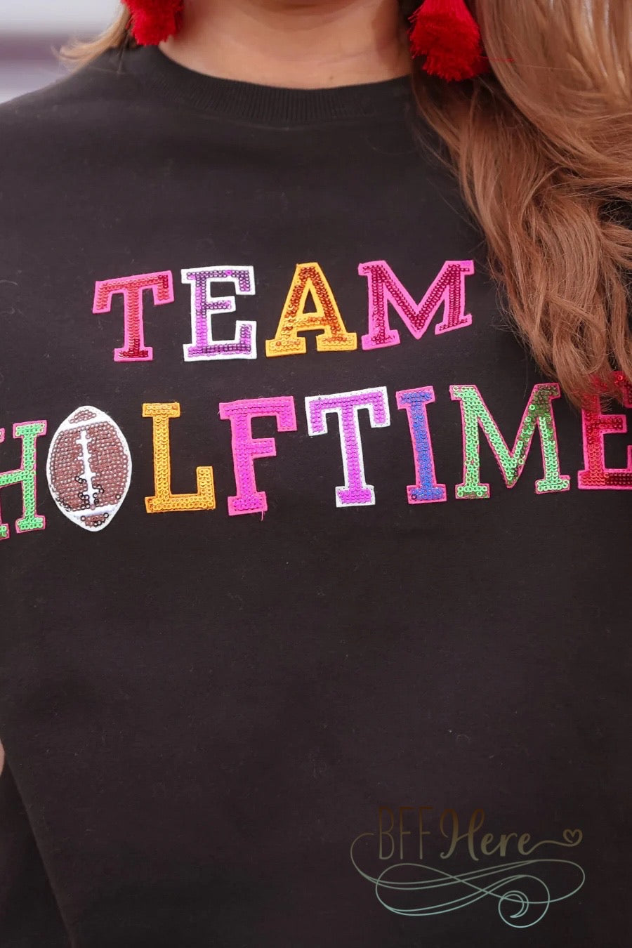 Team Halftime Patch Sweatshirt by Jess Lea - BFF Here