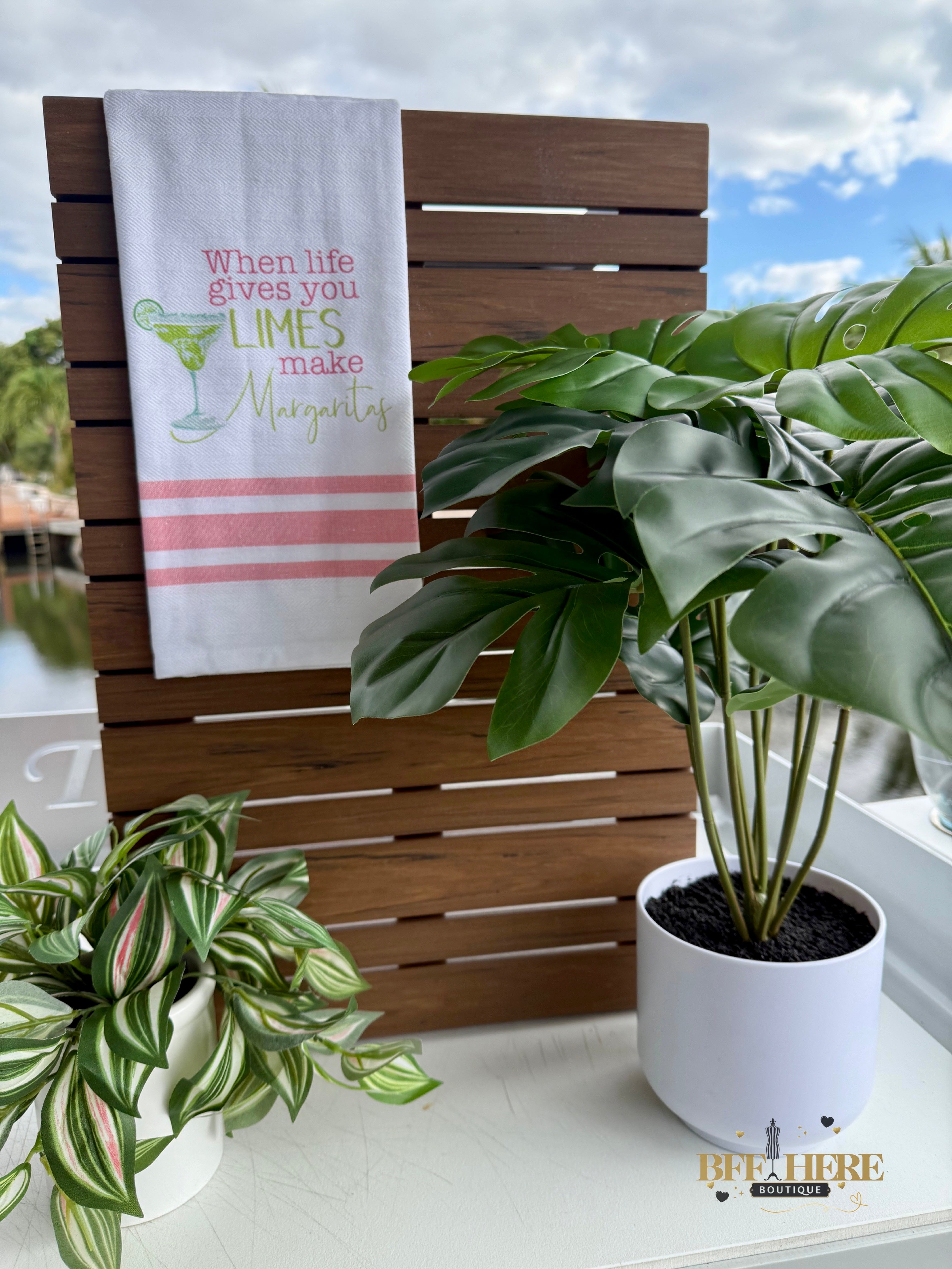 Make Margaritas Hand Towel by Royal Standard - BFF Here